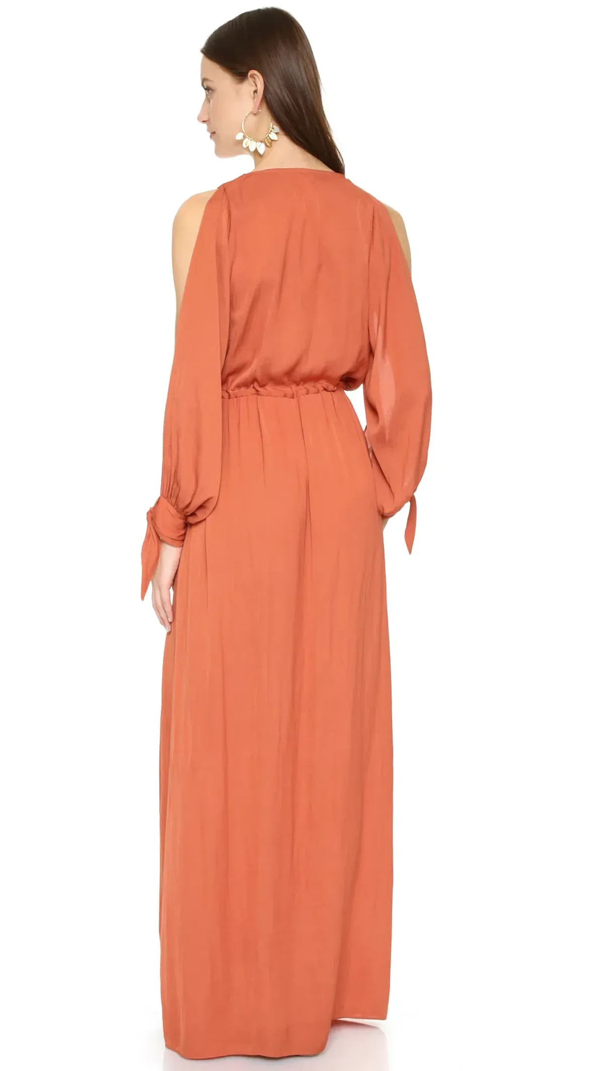 Bec & Bridge Shifting Sands Maxi Dress Rust Size 12 - Image 3