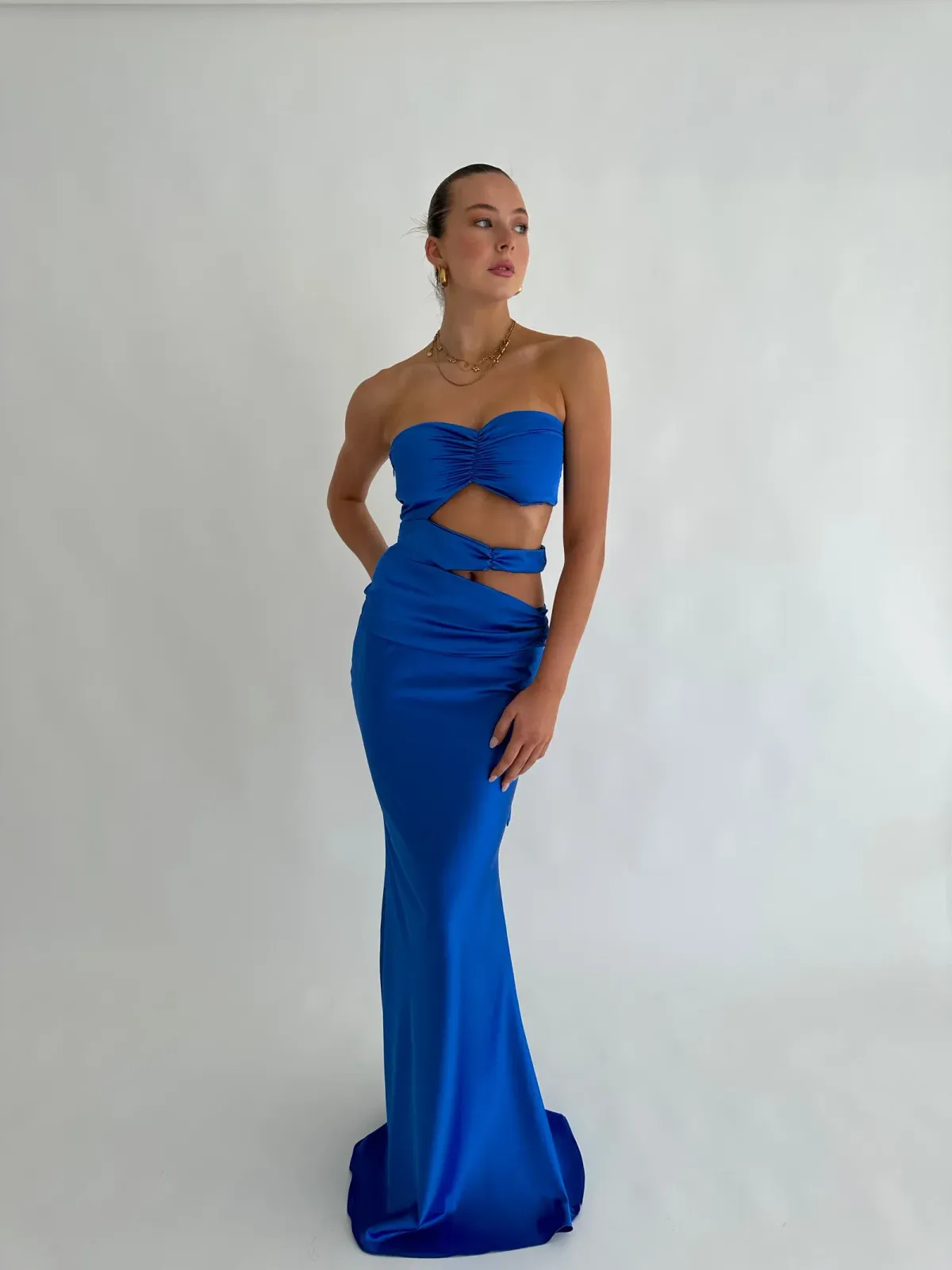 HNTR The Label Sloane Set in Cobalt Size 8 - Image 1