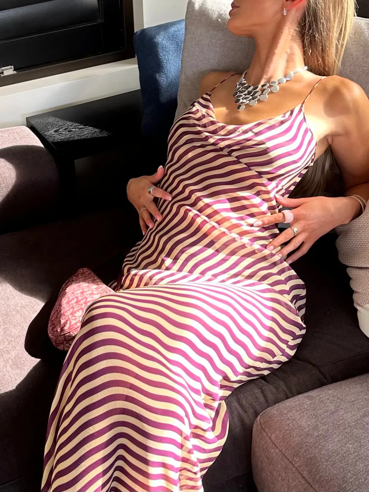 Rat & Boa Assisi Maxi Dress Print Size S / AU 8 - Image 4