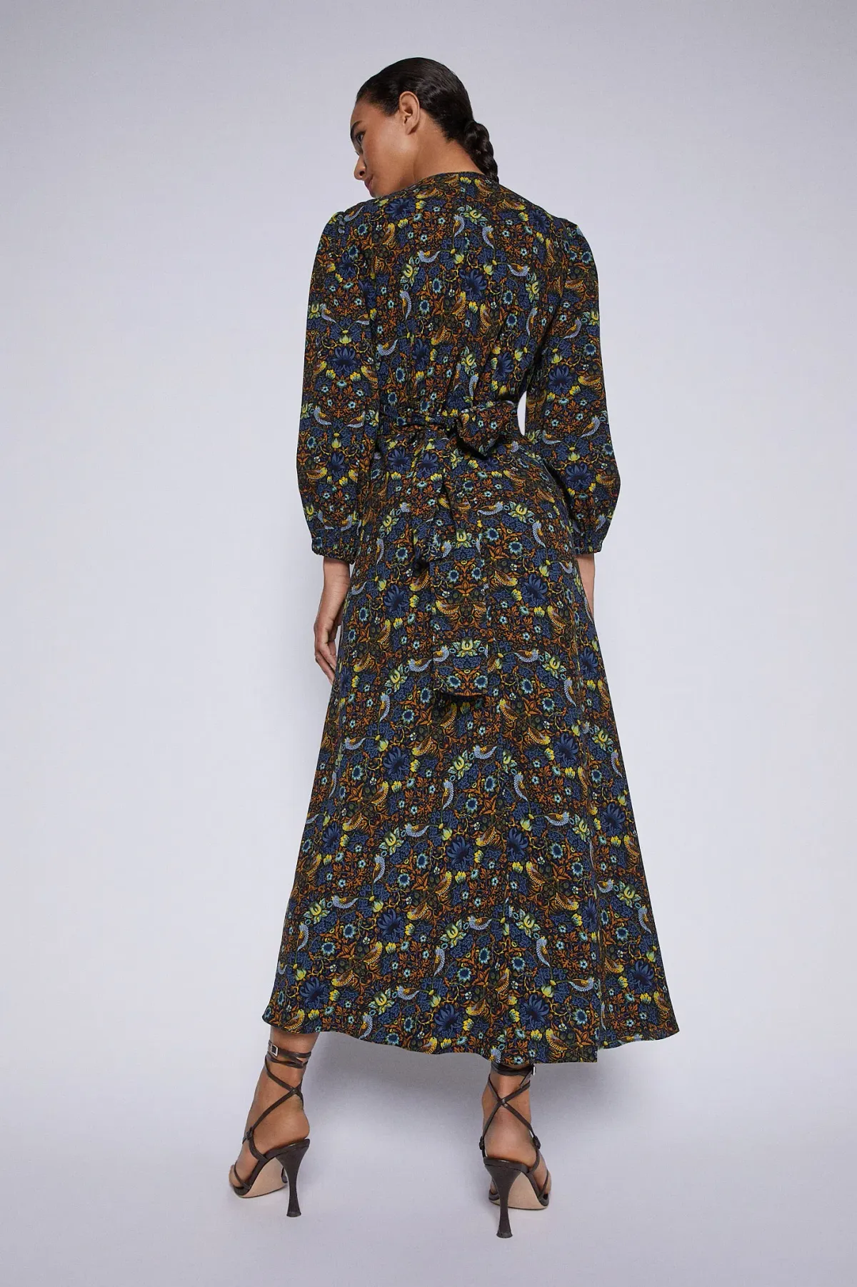Scanlan Theodore Finch Maxi Dress Print Size 10 - Image 2