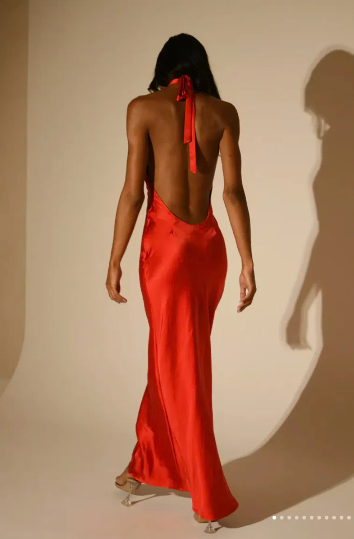 Meshki  Marvelle Maxi Dress Orange Size 8  - Image 3