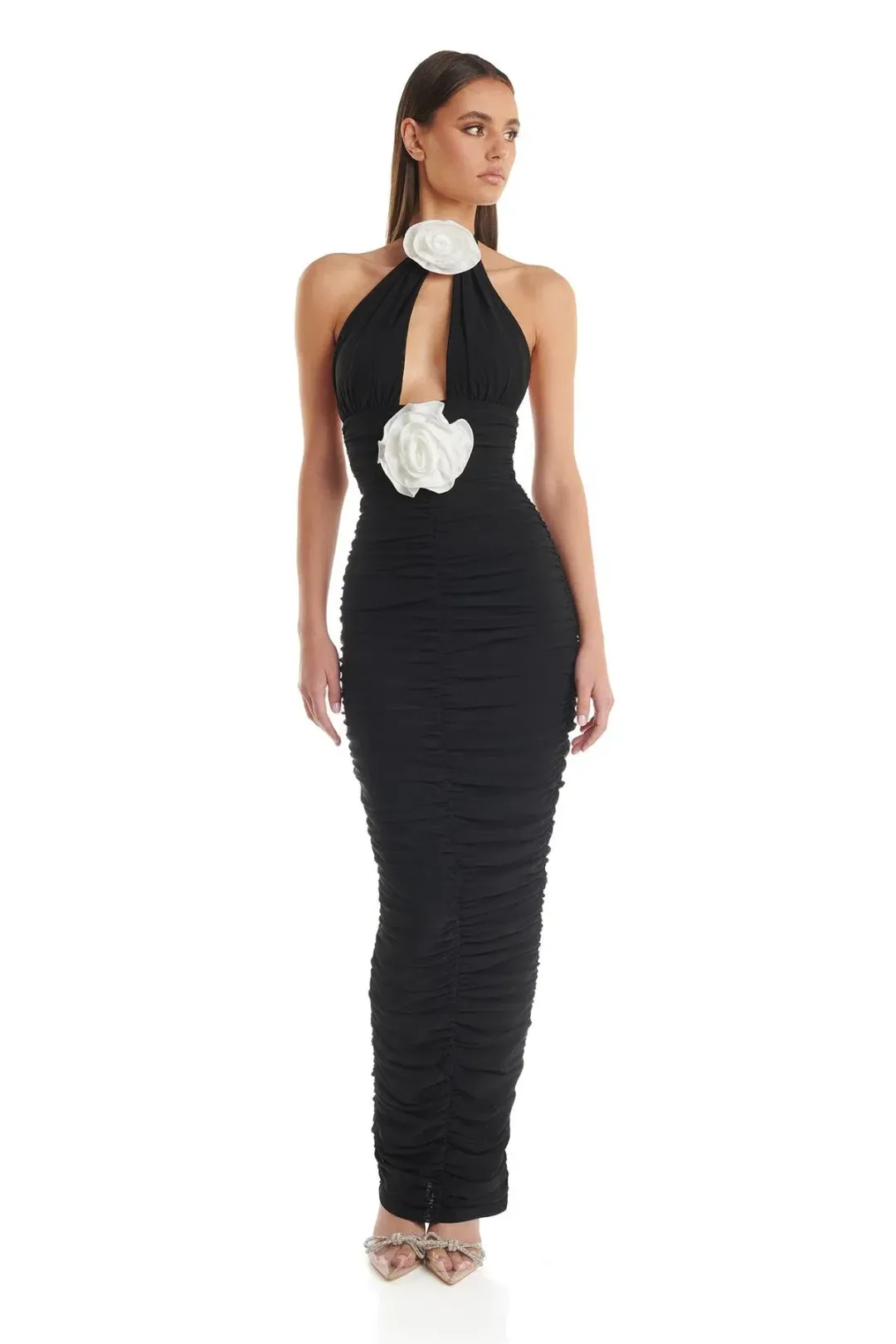Eliya the Label Alanna Dress Black Size 6  for rent on The Volte - main image