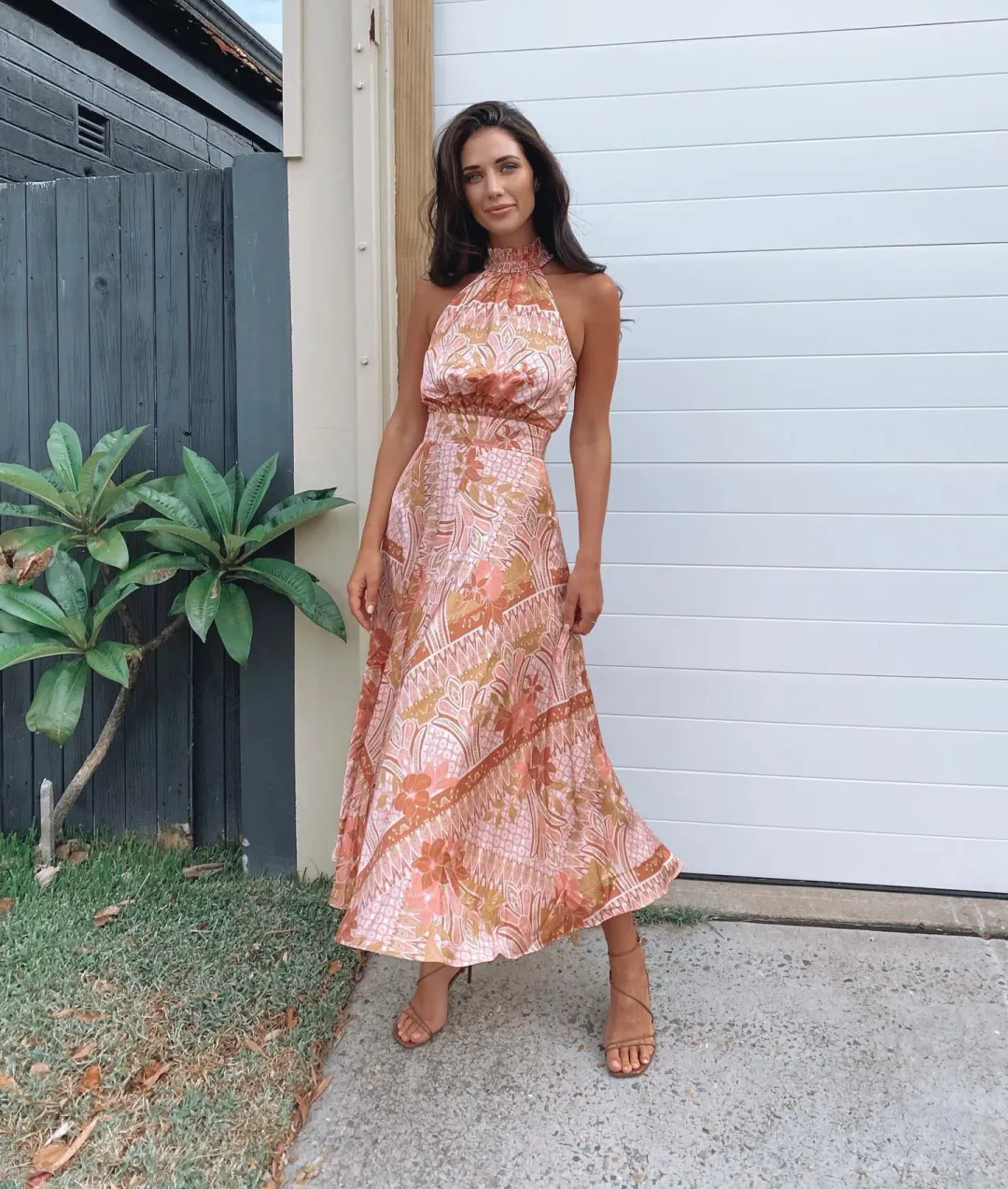 Sheike Cleopatra Dress Floral Size 16 for rent on The Volte - main image