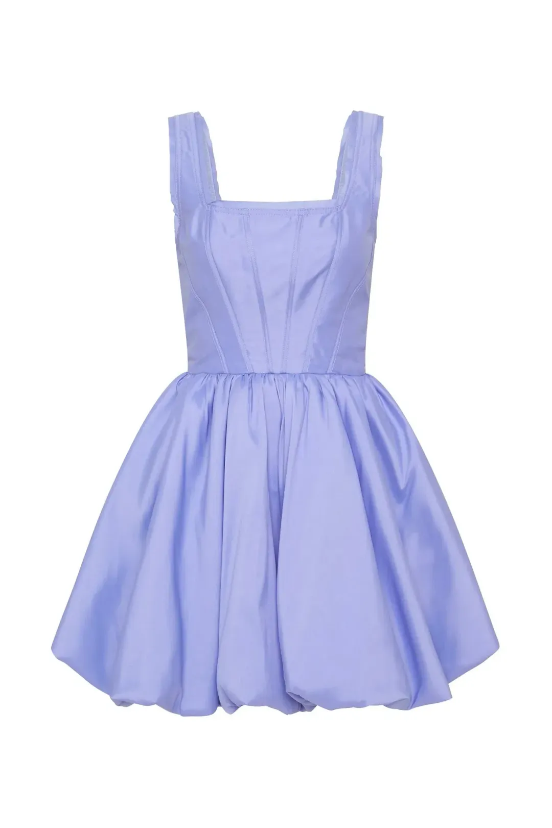 Aje Suzette Bubble Mini Dress in Purple Size  8  for rent on The Volte - main image