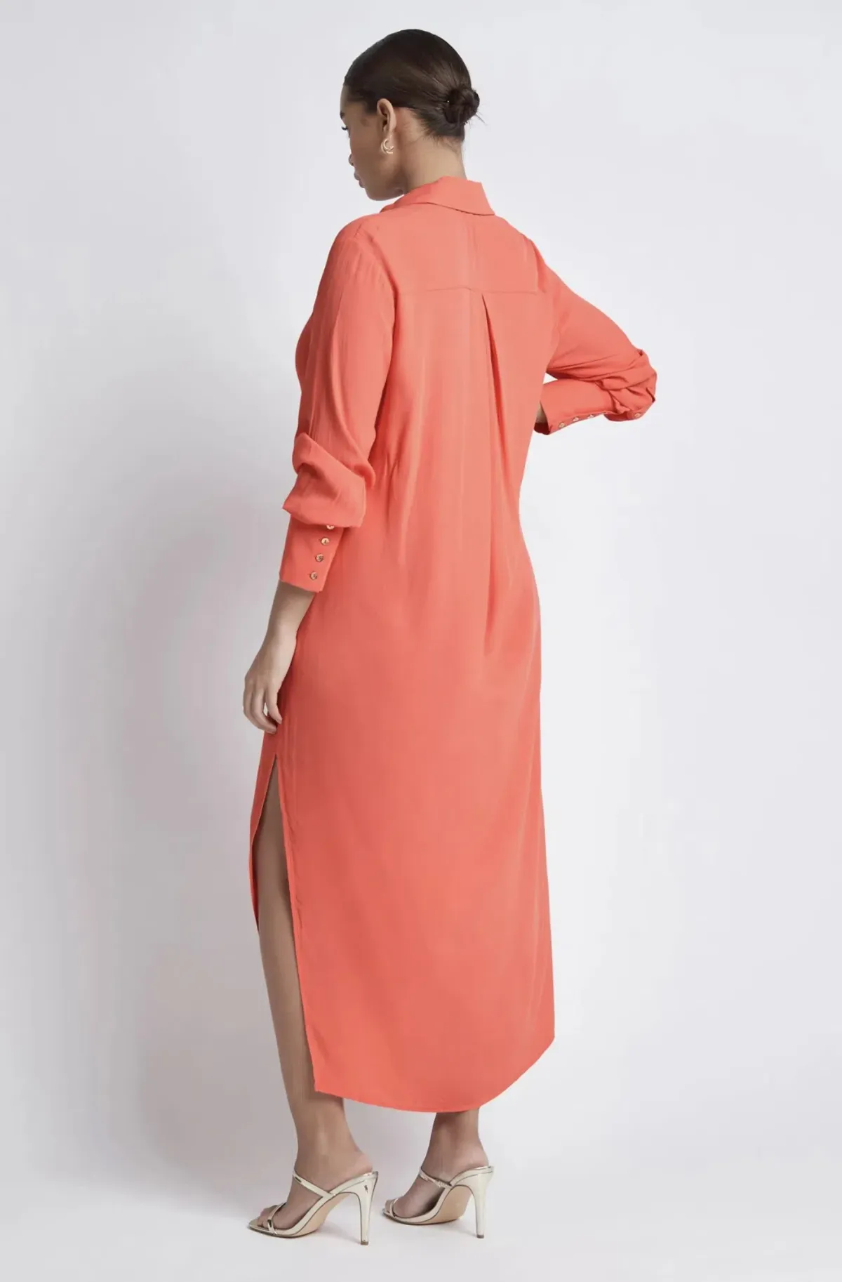 Sheike Paradiso Dress Orange Size 16 - Image 3