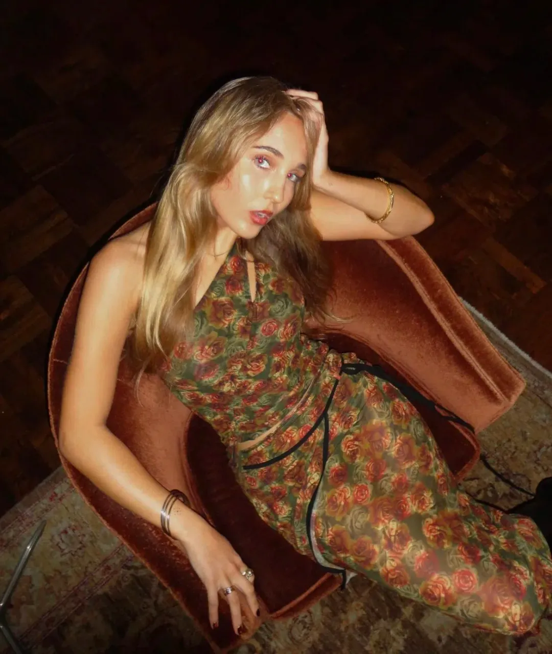 Bec and Bridge Nola Set Floral Size 8 for rent on The Volte - main image