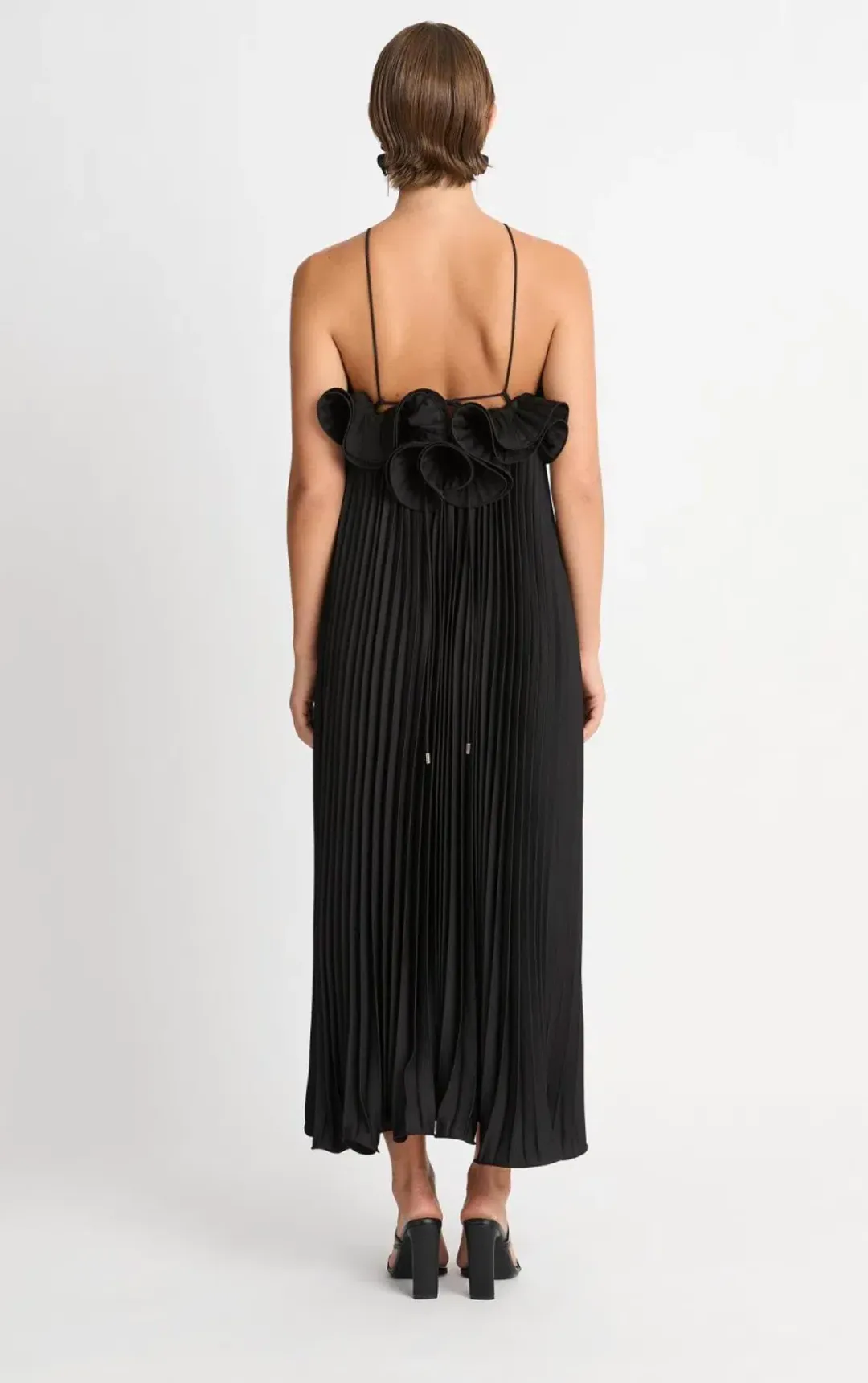 Sheike Eliza Maxi Dress Black Size 6 for rent on The Volte - main image