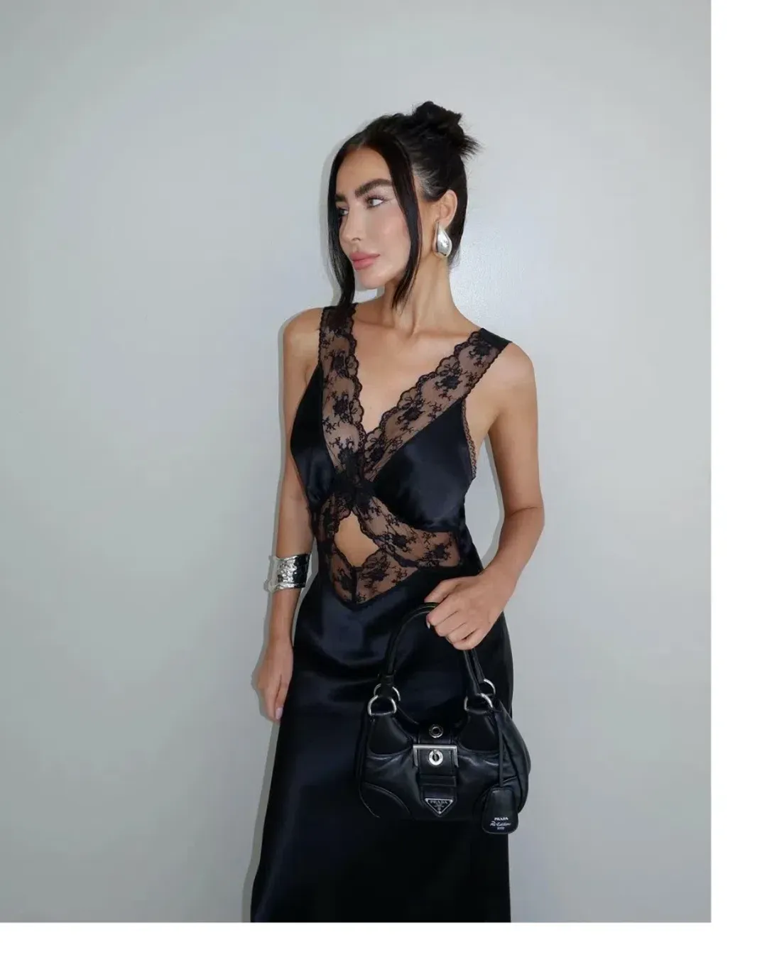 Sir the Label Aries Cut Out Gown Black Size 6 for rent on The Volte - main image