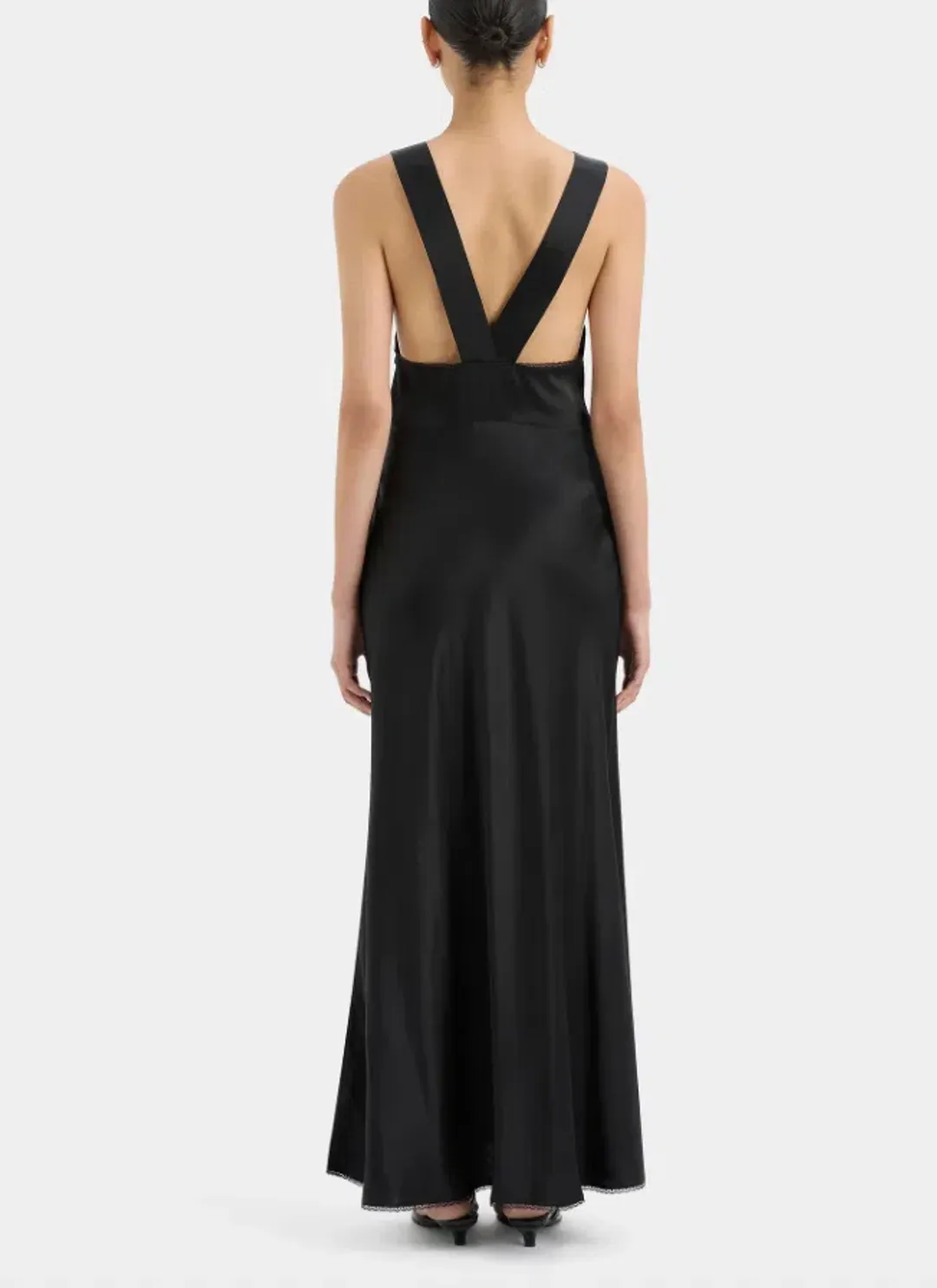 Sir the Label Aries Cut Out Gown Black Size 6 for rent on The Volte - main image