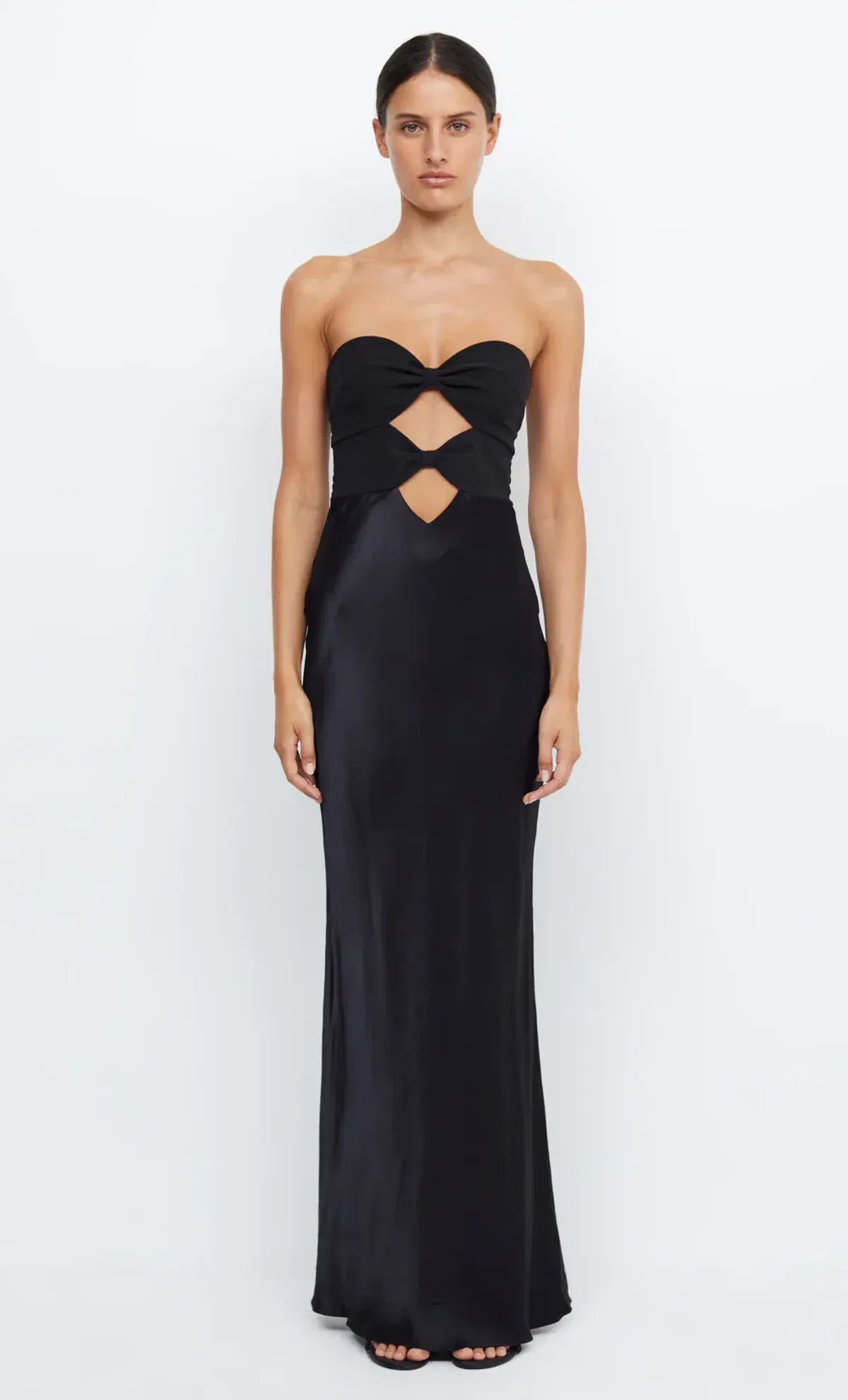 Bec & Bridge Halle Strapless Dress Black Size 6 - Image 5