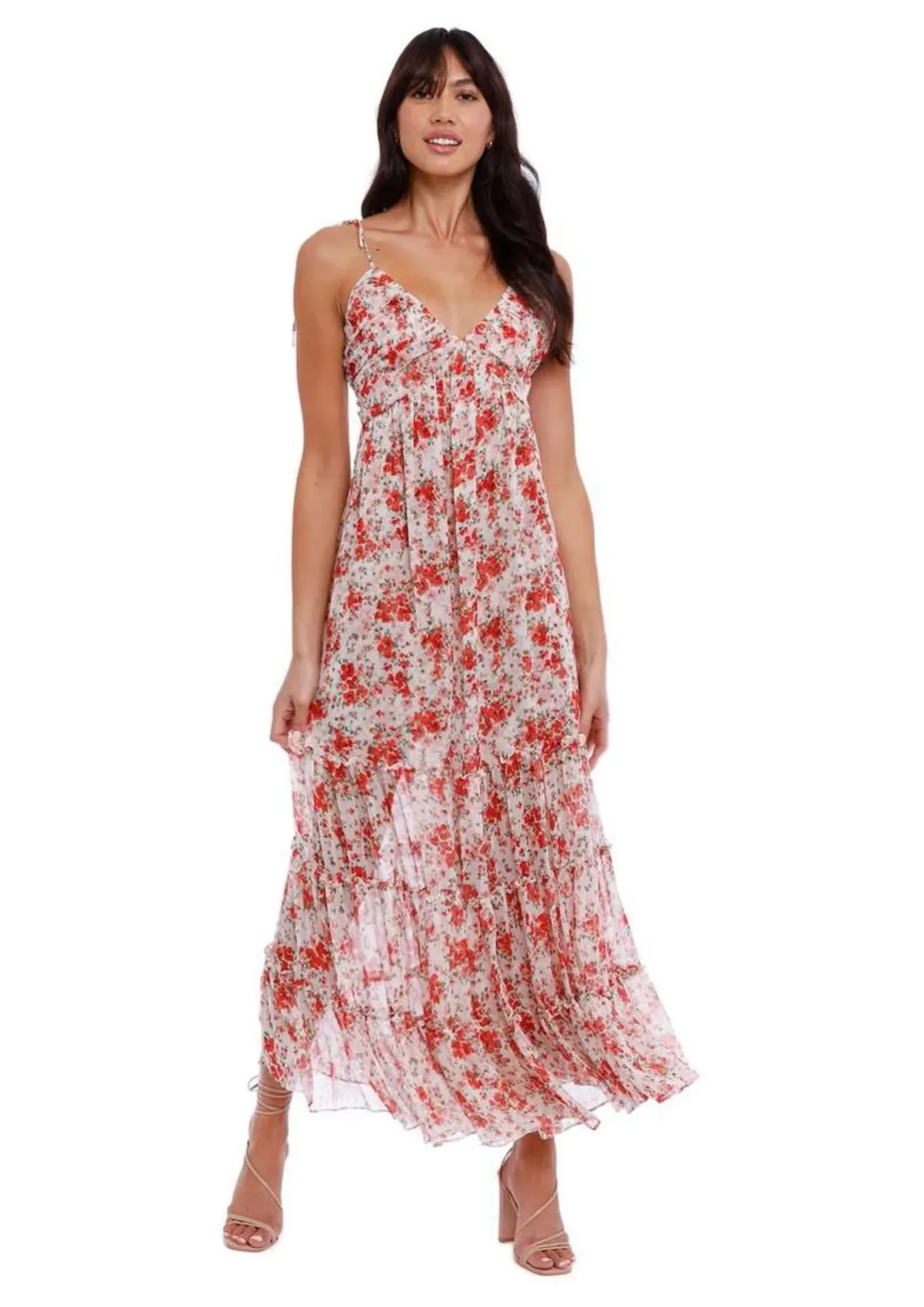 Misa LA Fallon Maxi Dress Floral Size 10 for rent on The Volte - main image