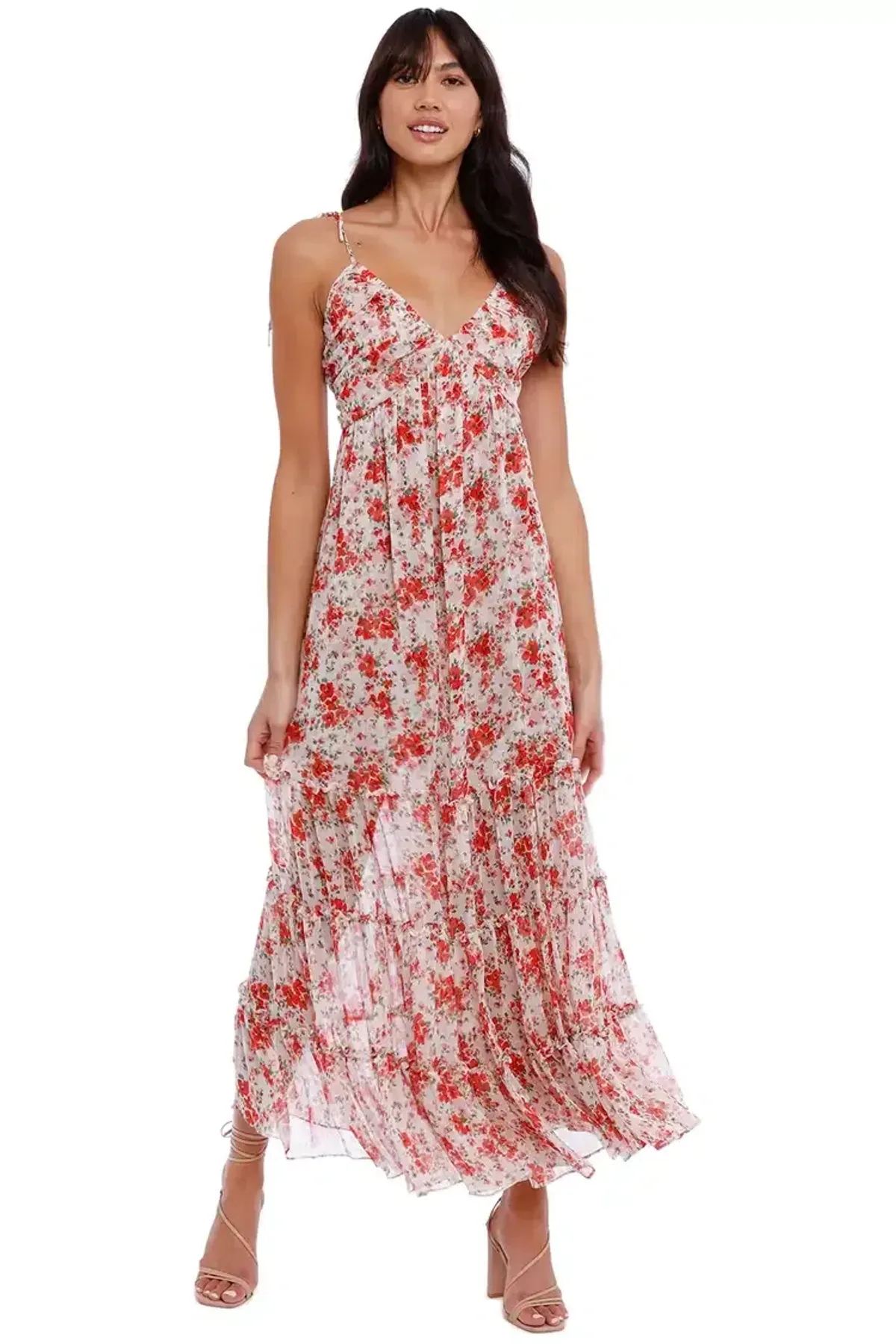 Misa LA Fallon Maxi Dress Floral Size 12 - Image 6