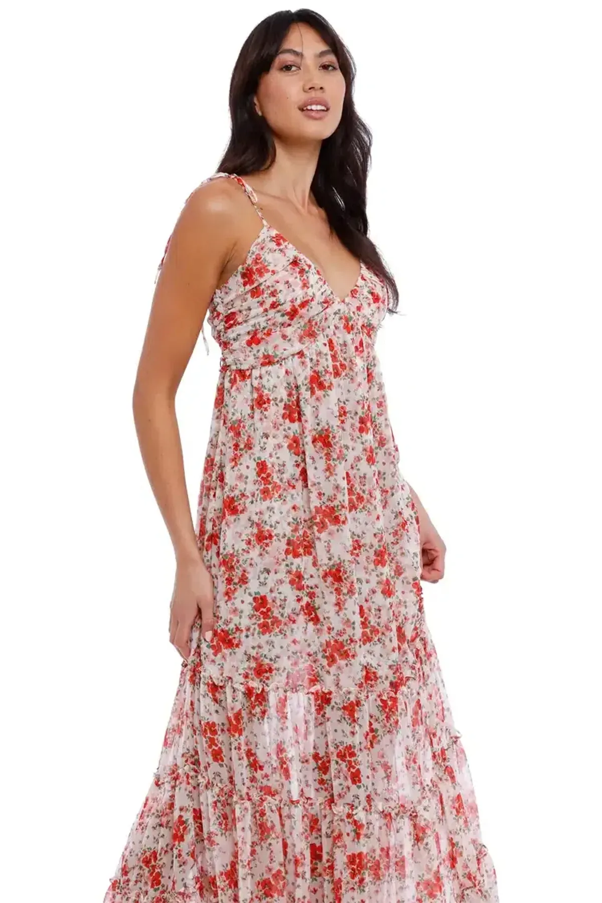 Misa LA Fallon Maxi Dress Floral Size 14 - Image 5