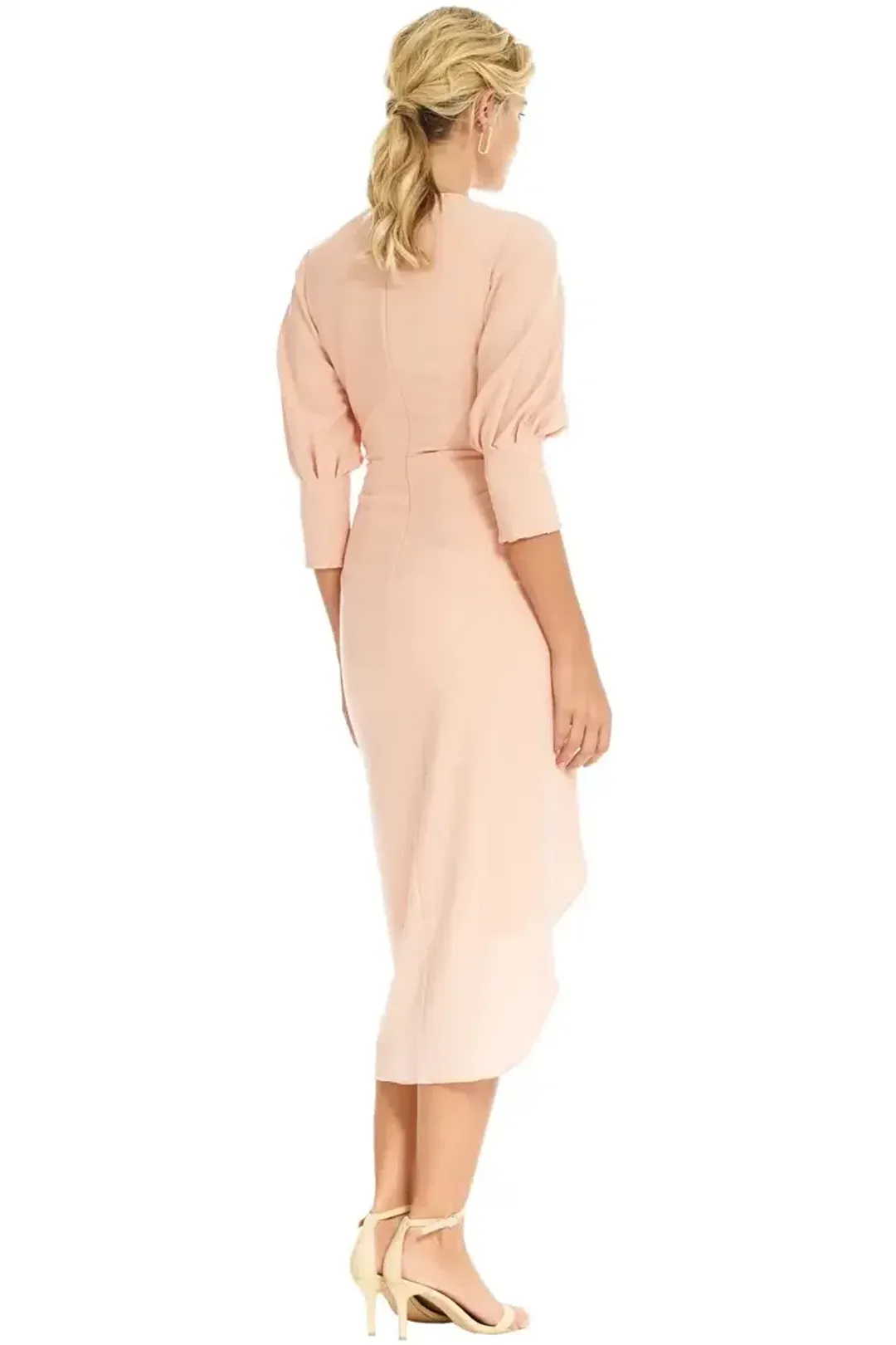Manning Cartell Free Fall Midi Dress in Rosewater Size 14 for rent on The Volte - main image