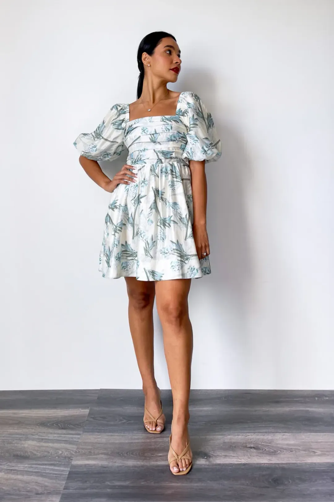 Lakeyo Navo Mini Dress Print Size L / AU 12 for rent on The Volte - main image