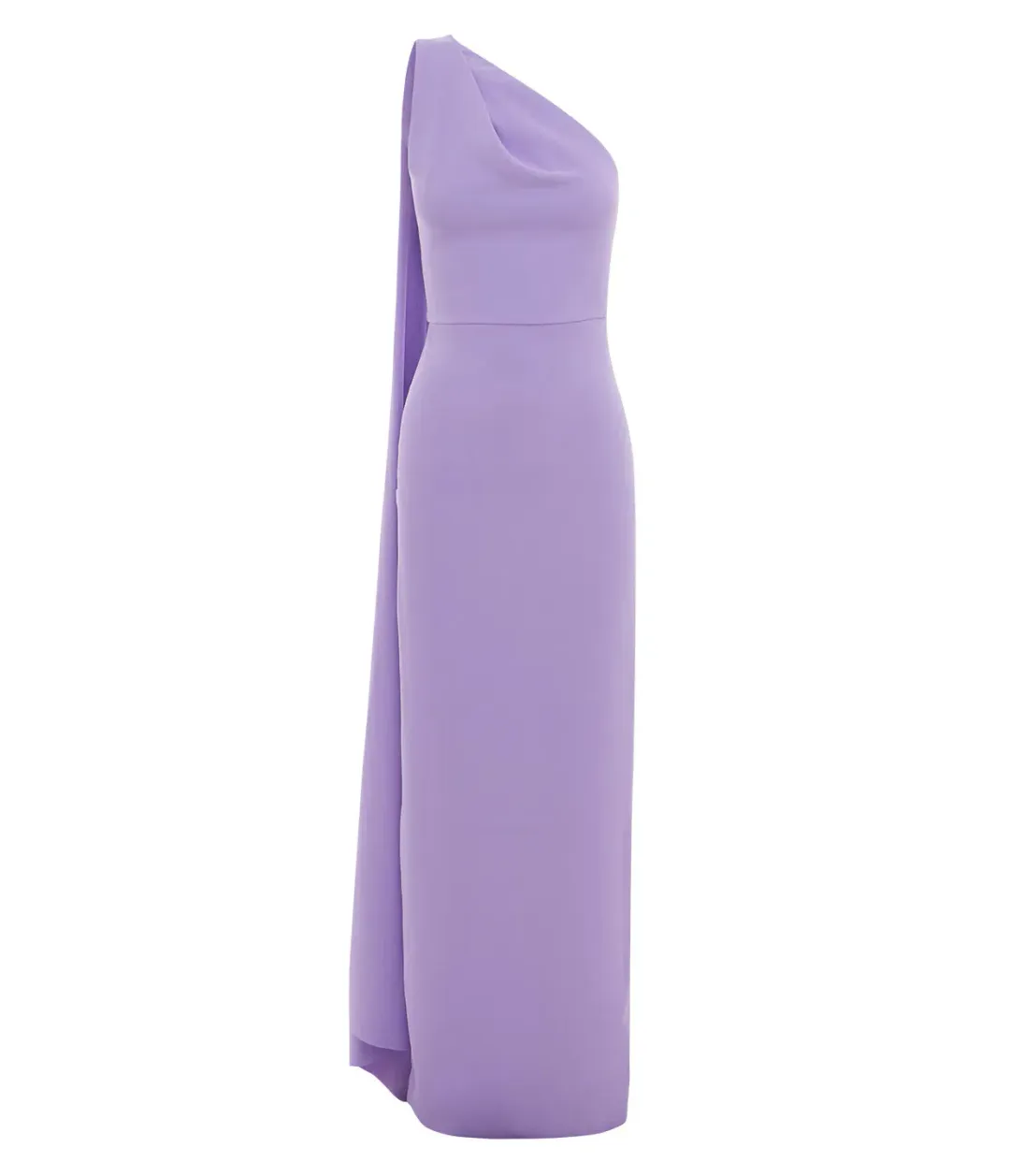 Solace London Demi Woven Crepe Dress in Lilac Size AU 8 for rent on The Volte - main image