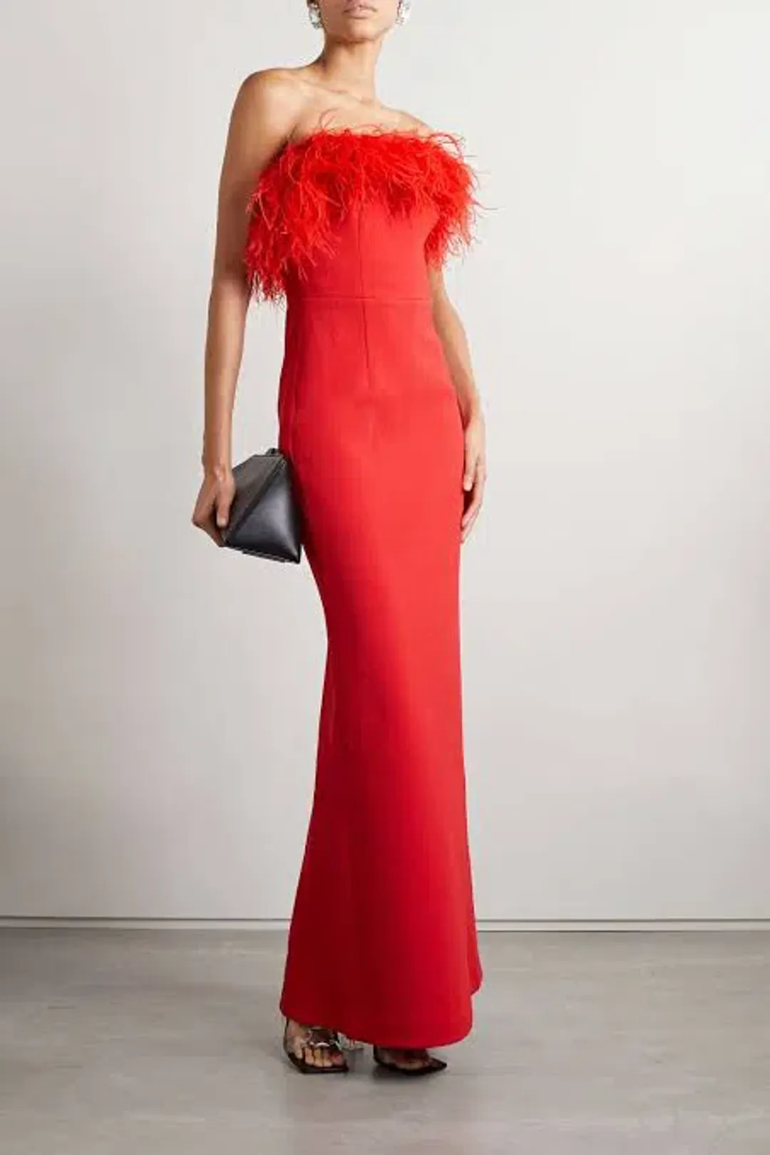 Rebecca Vallance Scarlett Strapless gown for rent on The Volte - main image