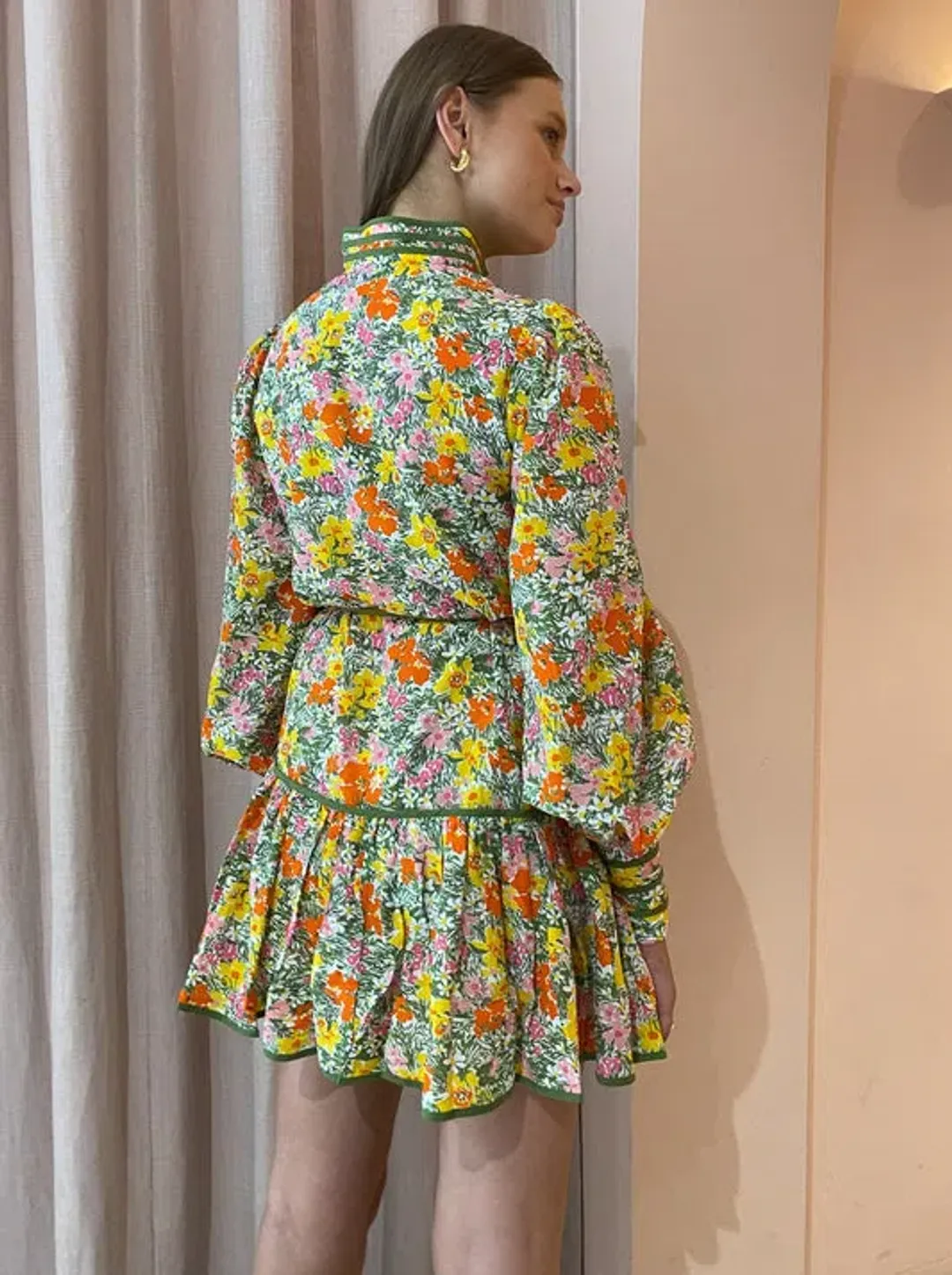 Alemais Cabana Mini Dress Multi Size 8 for rent on The Volte - main image