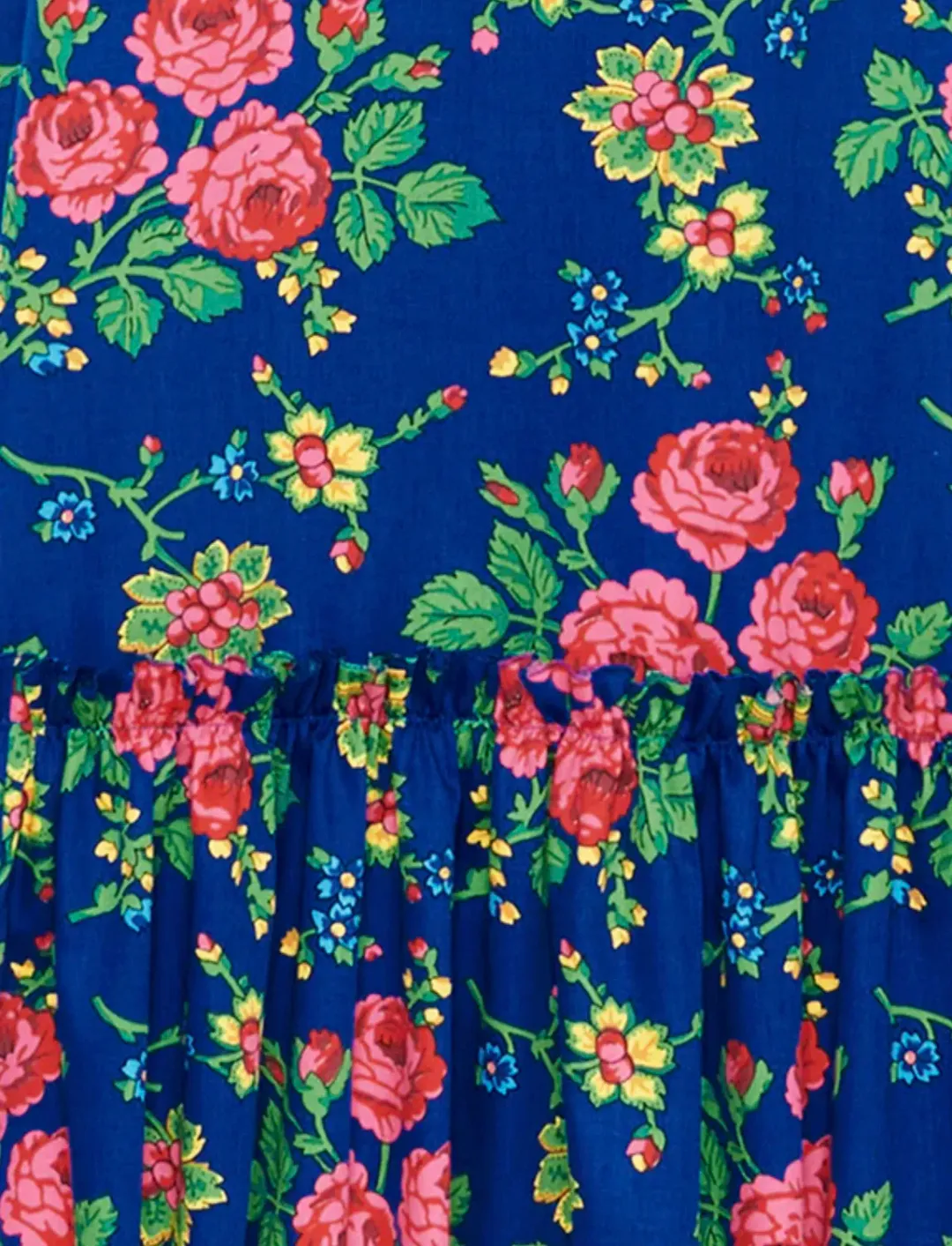 The Vampire’s Wife The Toto Dress Floral Blue Size AU 8 for rent on The Volte - main image