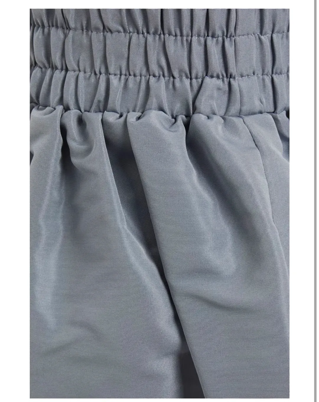 Red Valentino Gathered Faille Mini Skirt Blue Size AU 8 for rent on The Volte - main image