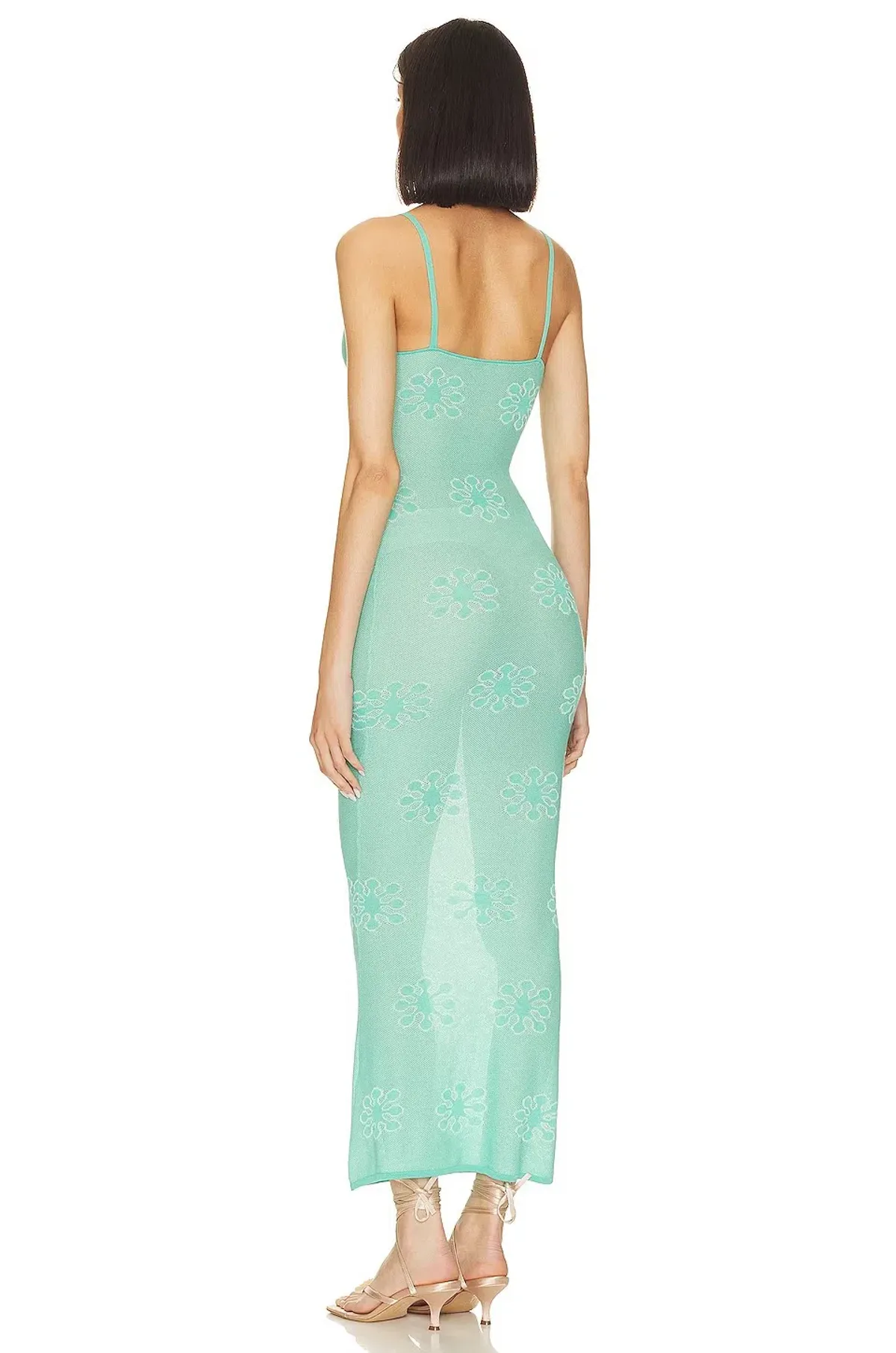 Asta Resort Delilah Dress in Aquamarine Size S/Au 8 - Image 7