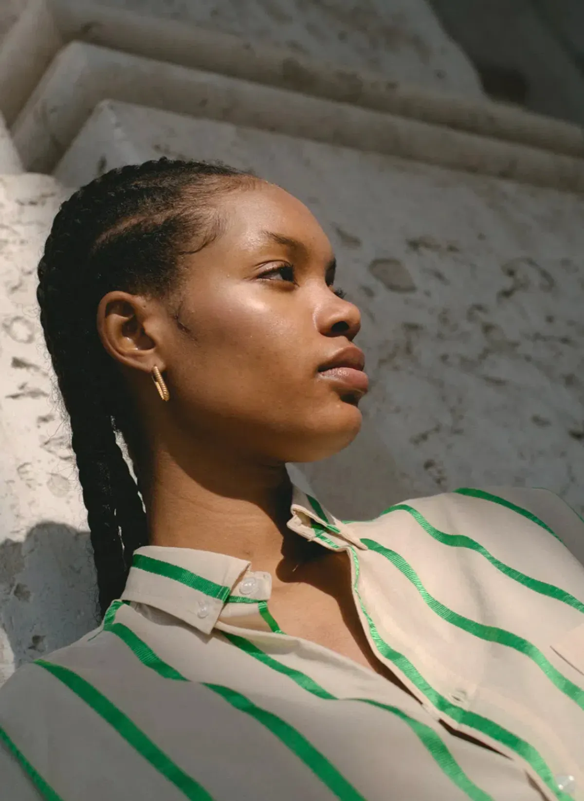 Blanca Fleur Shirt and Shorts Matching Set Green Print Size S/M / AU 8 - Image 4