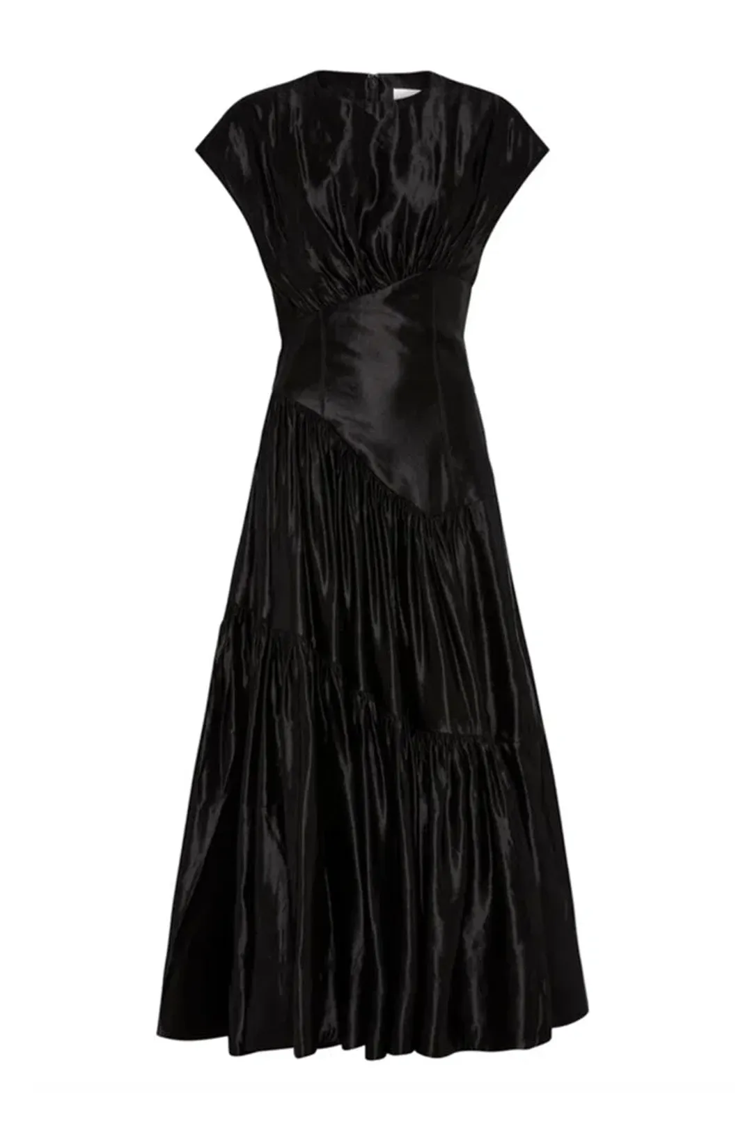 Aje Serendipity Reflection Midi Dress Black Size 10 for rent on The Volte - main image