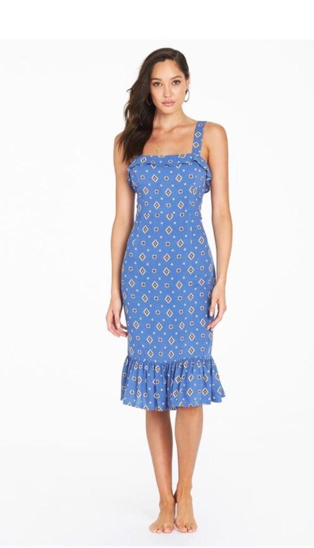 Tigerlily - Sadaf Midi Dress 10  for rent on The Volte - main image