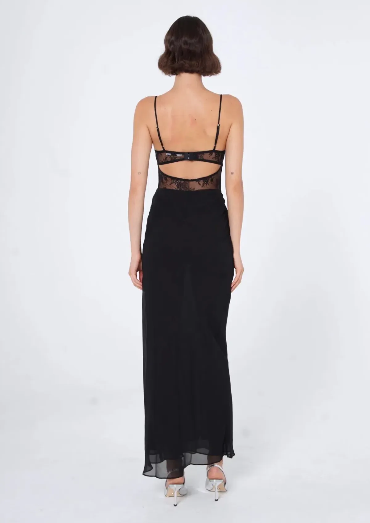 Benni Gabriel Maxi Dress Black Size 6 - Image 2
