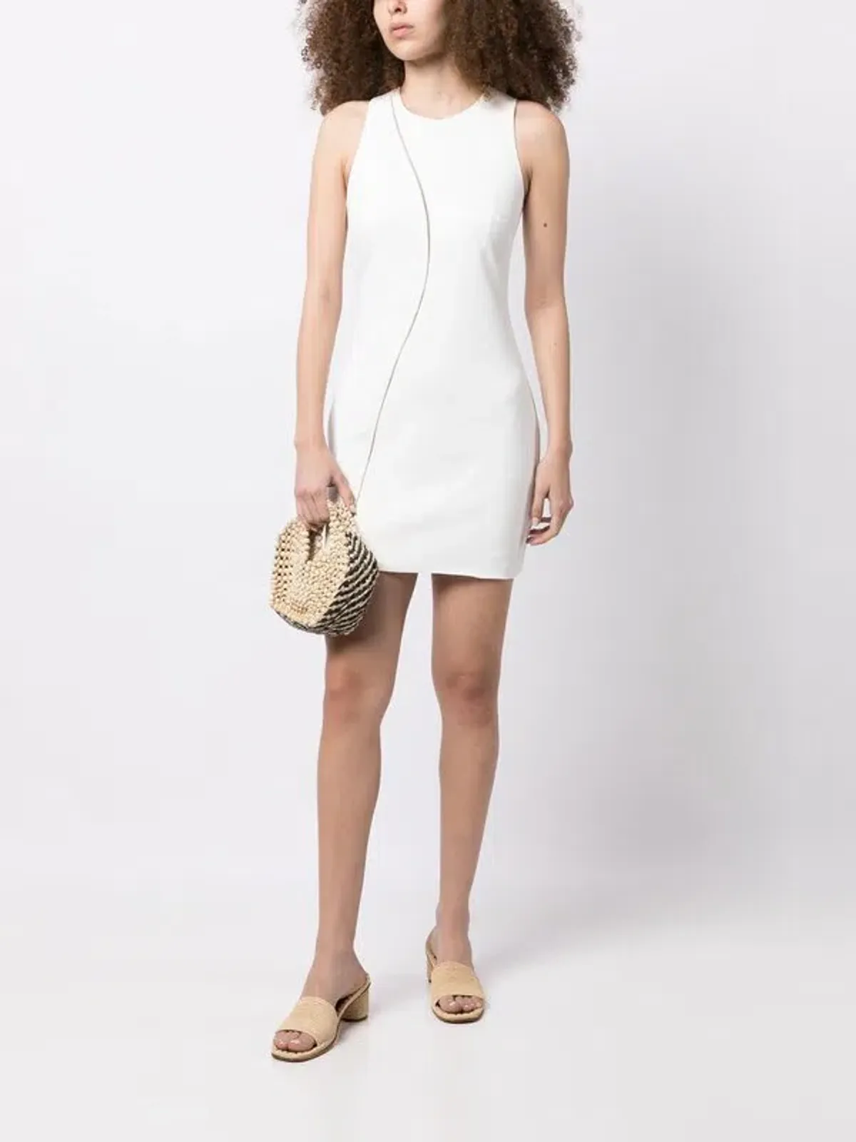 Sir The Label Esther Mini Dress in Ivory Size 1 / 8 AU - Image 1