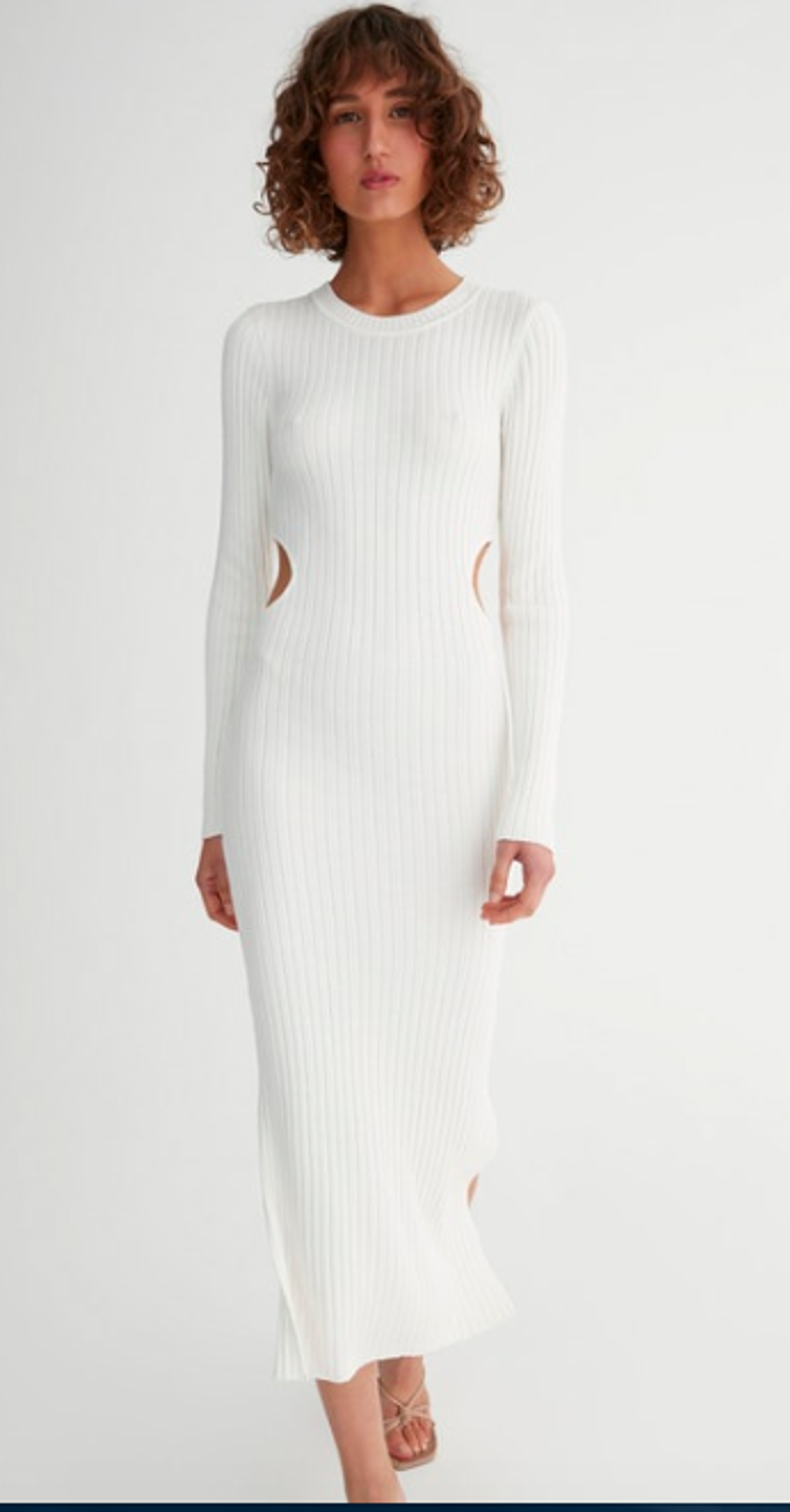  Hansen and Gretel Marcy Bone Dress white size 6 - Image 2