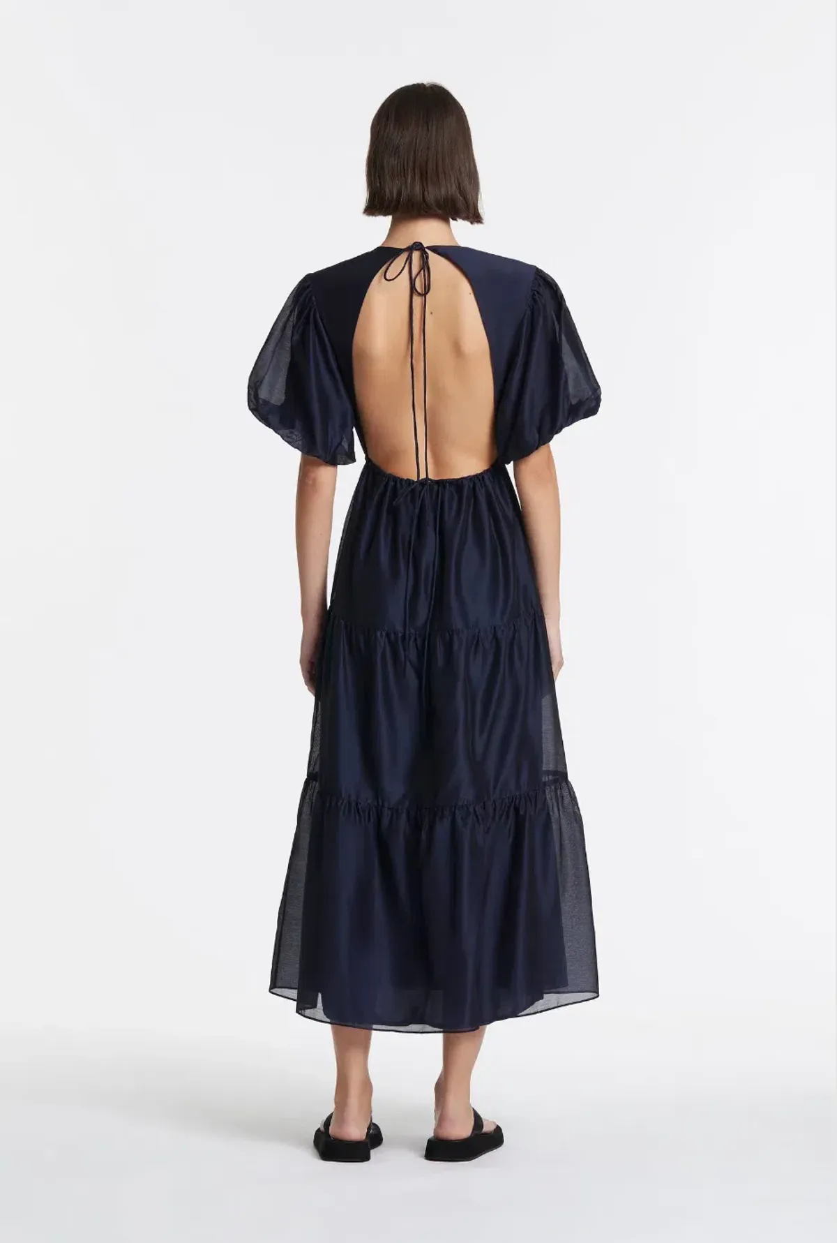Sir the Label Franc Open Back Dress Navy Size 0/ AU 6 - Image 2