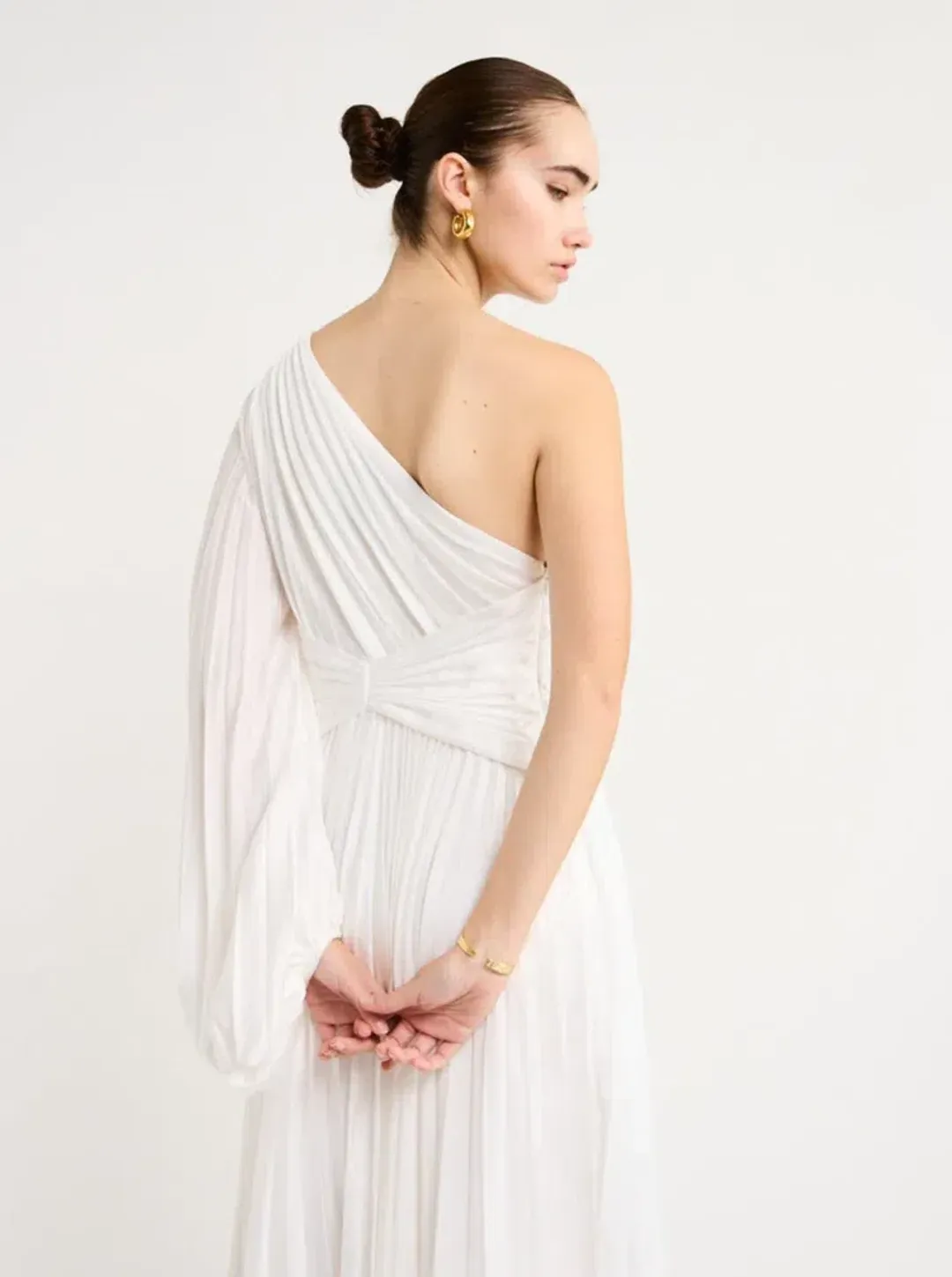 Acler Calais Dress Ivory Size 10 for rent on The Volte - main image