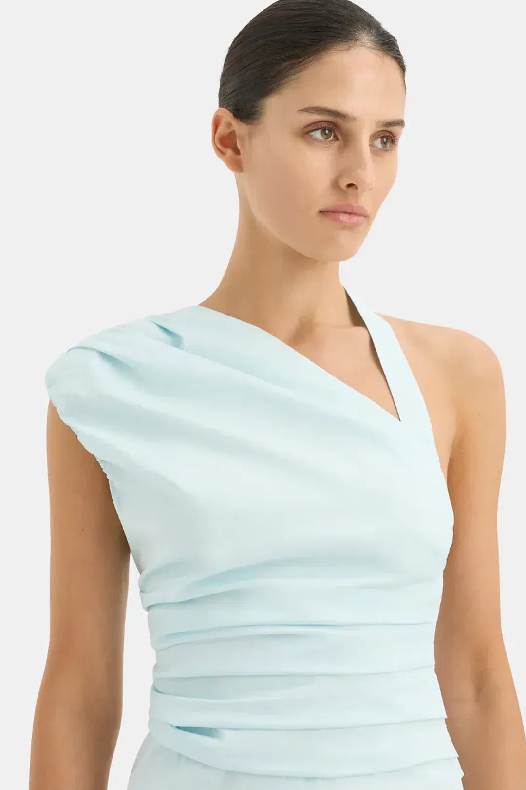 Sir the Label Azul Mini Dress Ice Blue Size 6 for rent on The Volte - main image