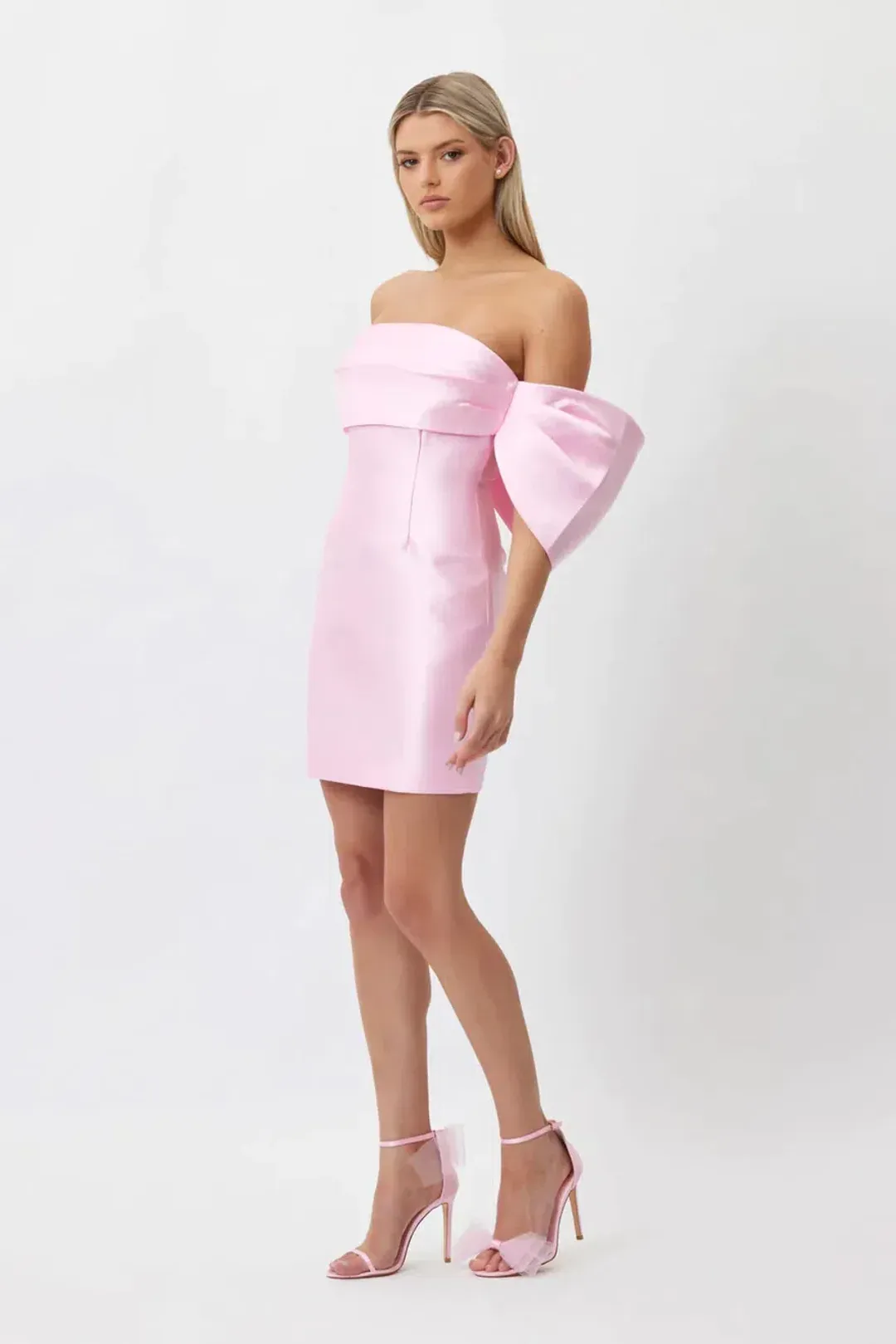 Bianca and Bridgett Eden Mini Dress Pink Size 8 for rent on The Volte - main image