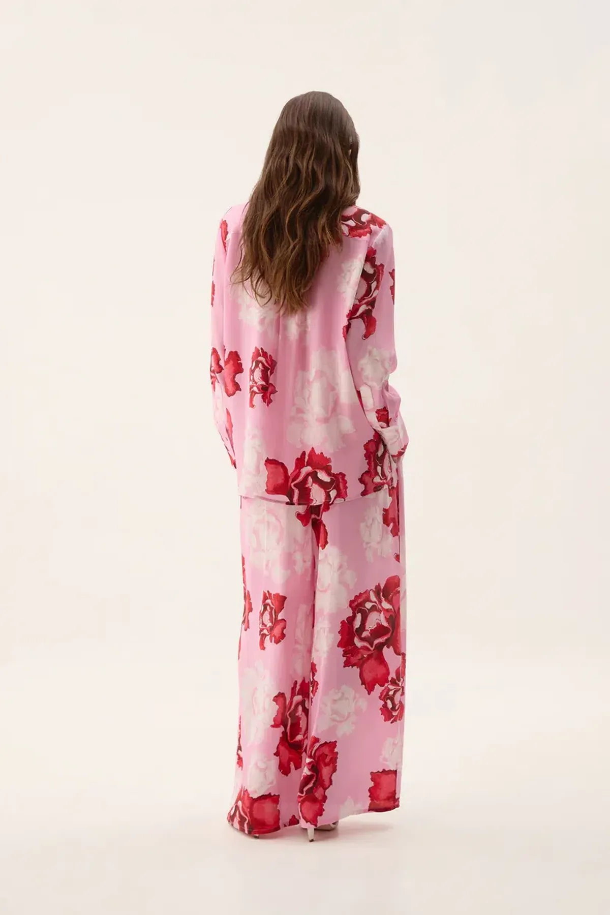 Aje Atomic Silk Shirt size 6 and Relaxed Pants size 8 - Image 3