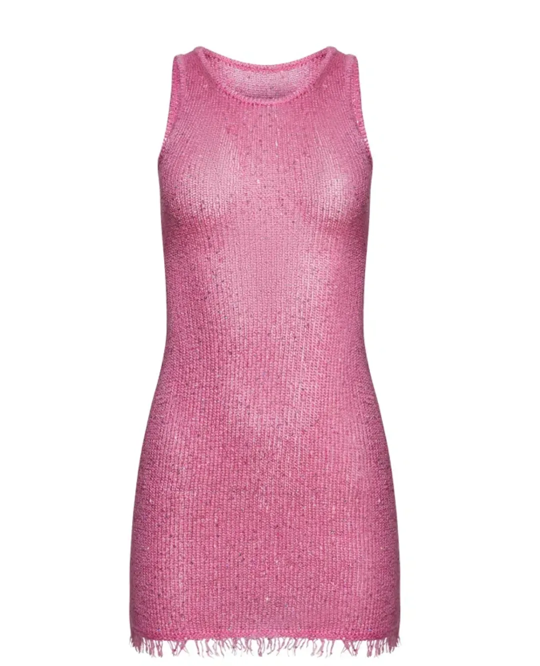 Asta Resort Natalia Mini Dress Azalea Pink Sequin Size AU 10 for rent on The Volte - main image