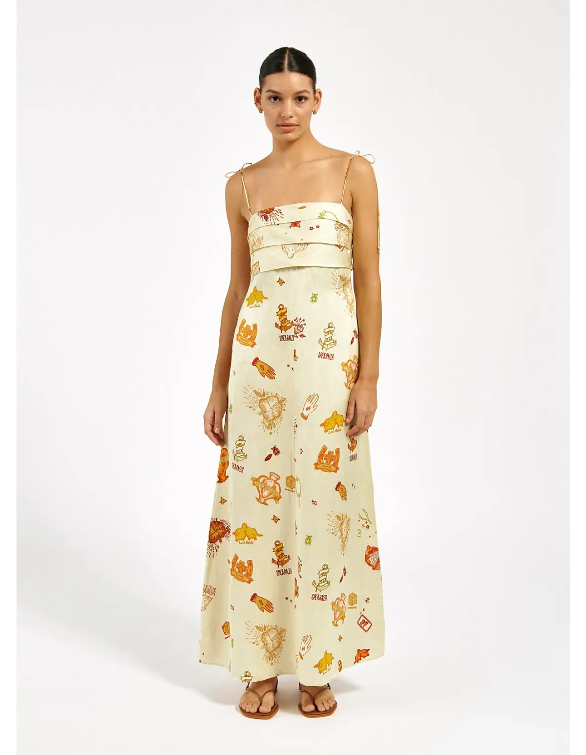 Roame Atlas Dress Fortuna Print Size 2 / AU 10 - Image 1