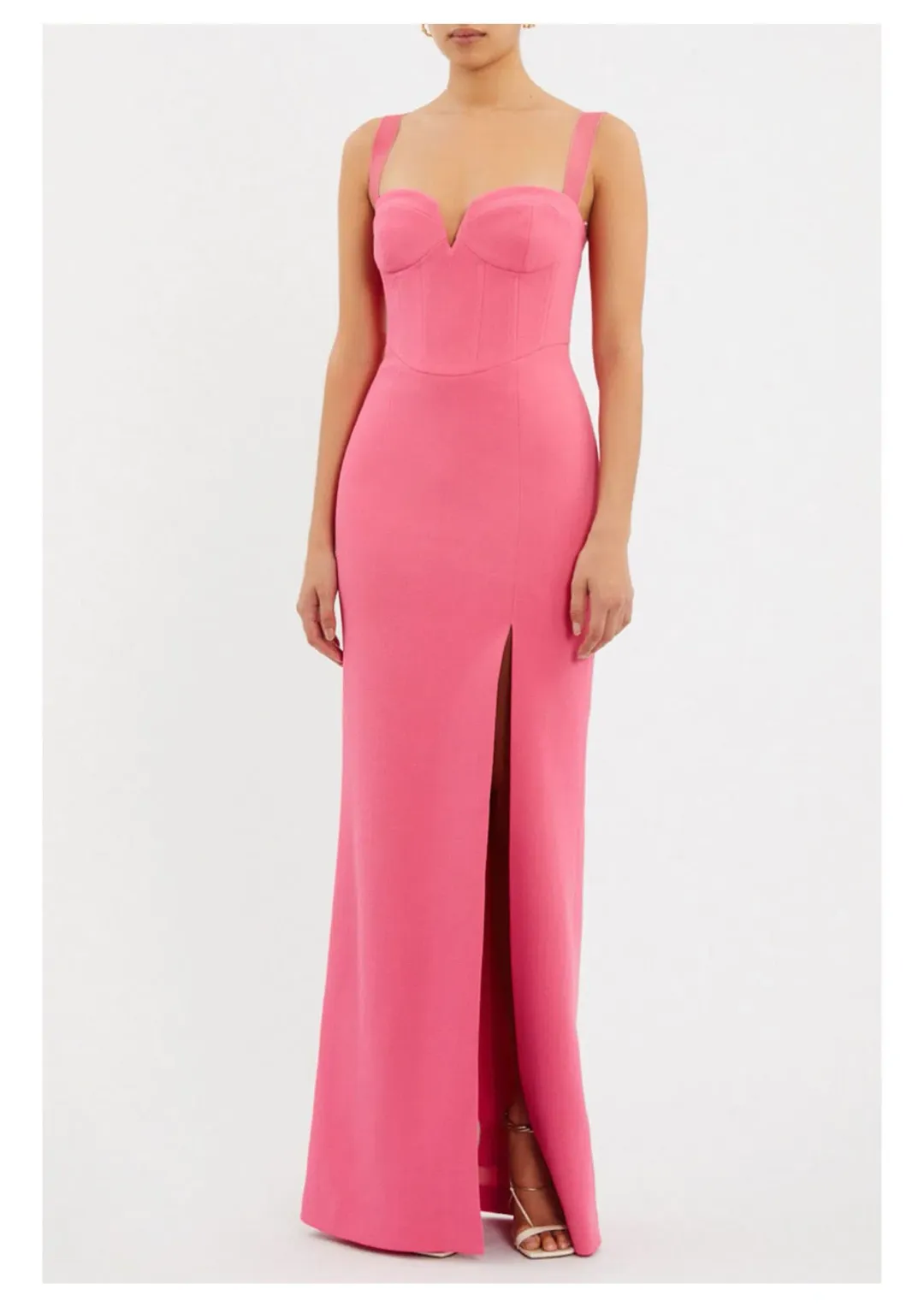 Rebecca Vallance Marie Gown Pink Size 10 for rent on The Volte - main image