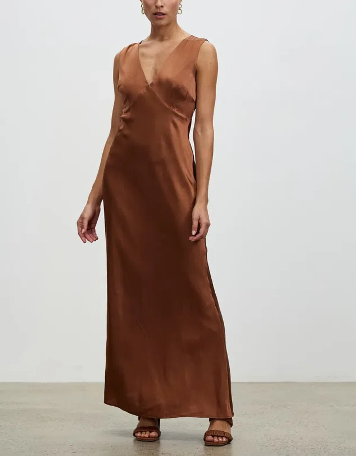 Hansen & Gretel Jessa Dress Fudge Size XS / AU 6 - Image 1