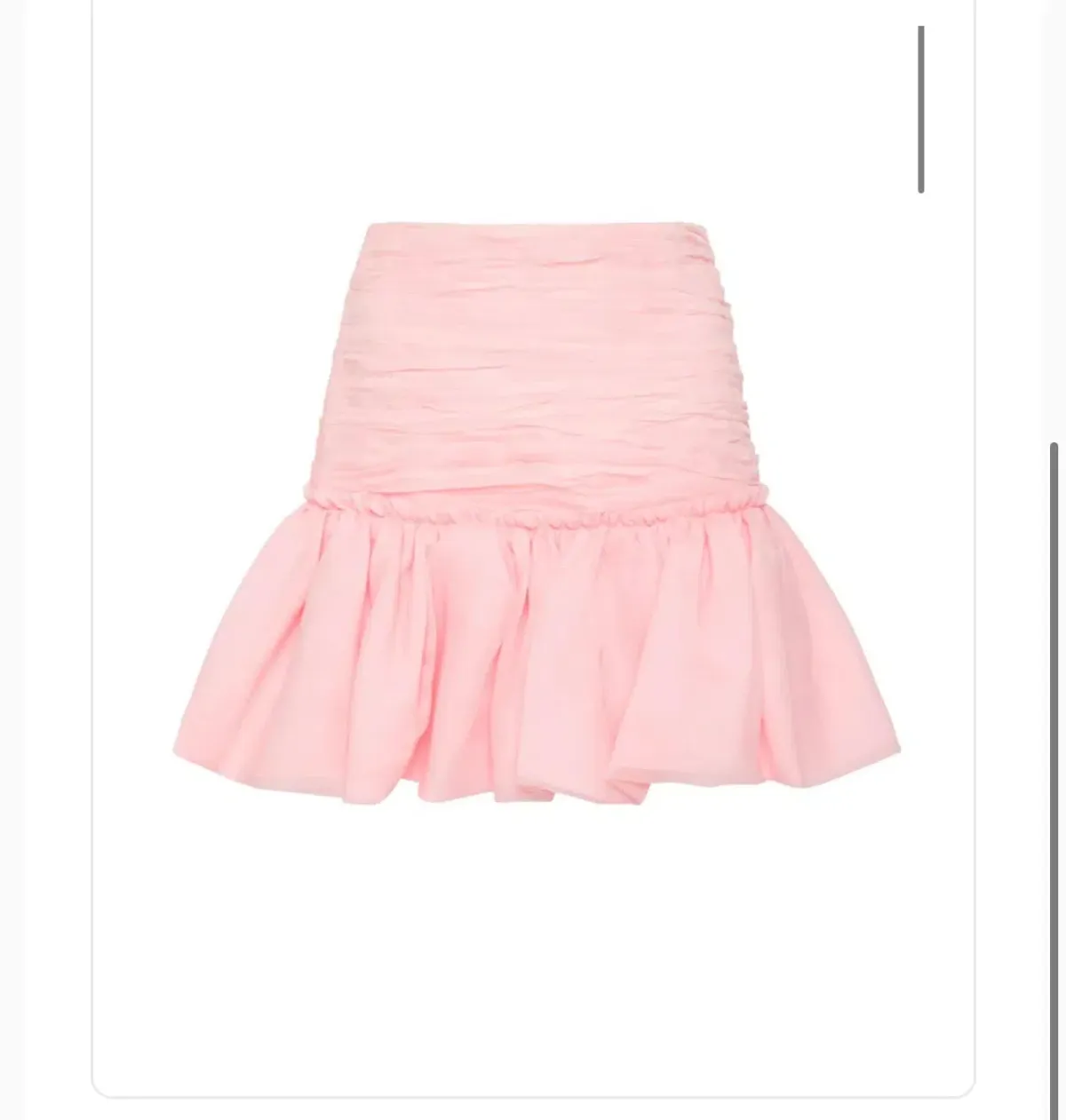 Aje Myriad Pink Tiered Mini Skirt - Image 2