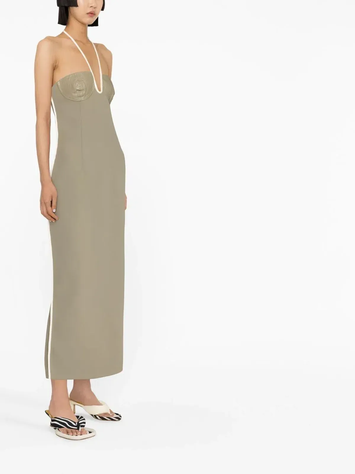 Paris Georgia Nassia Dress Green Size 8  - Image 2