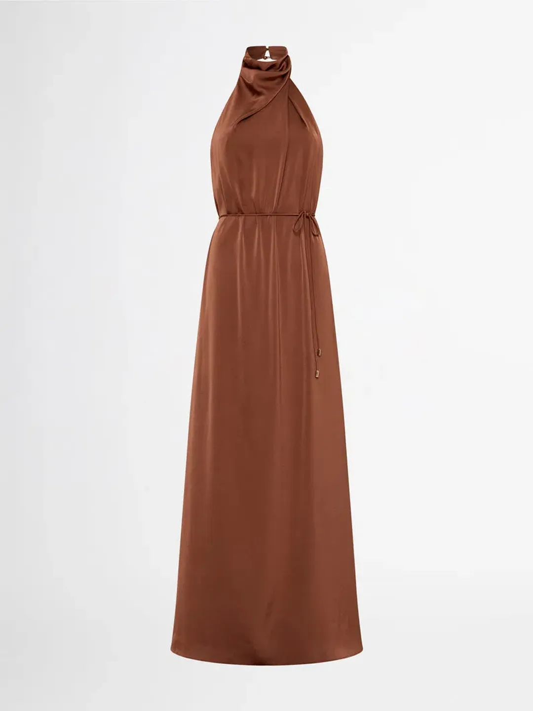Sheike Destiny Maxi Dress Brown Size 10 for rent on The Volte - main image