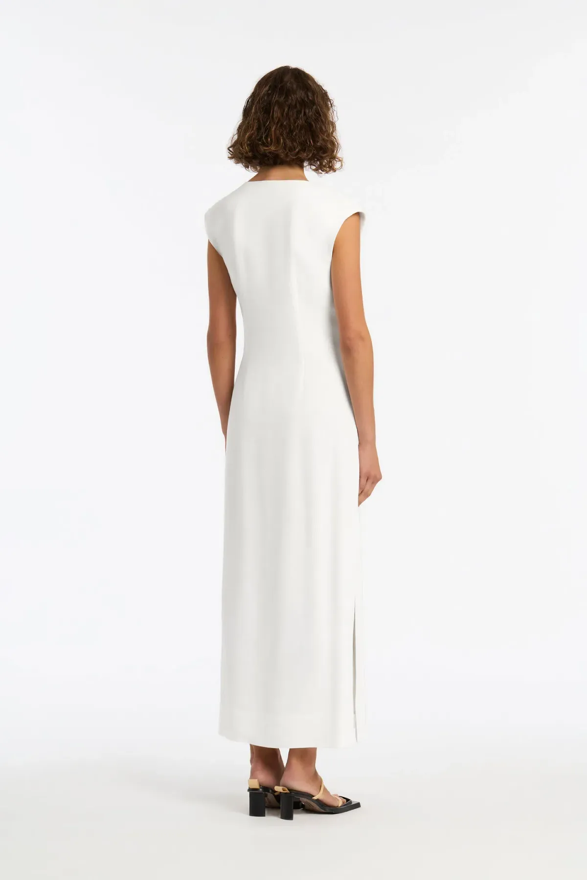 Sir The Label Ivory Clemence Wrap Dress Size 0/AU 6  - Image 3