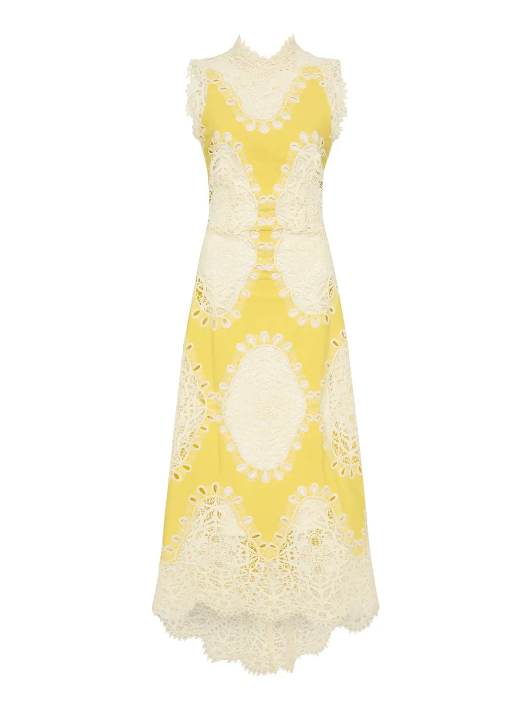 Moss and Spy Mimosa A Line Yellow/Ivory  for rent on The Volte - main image