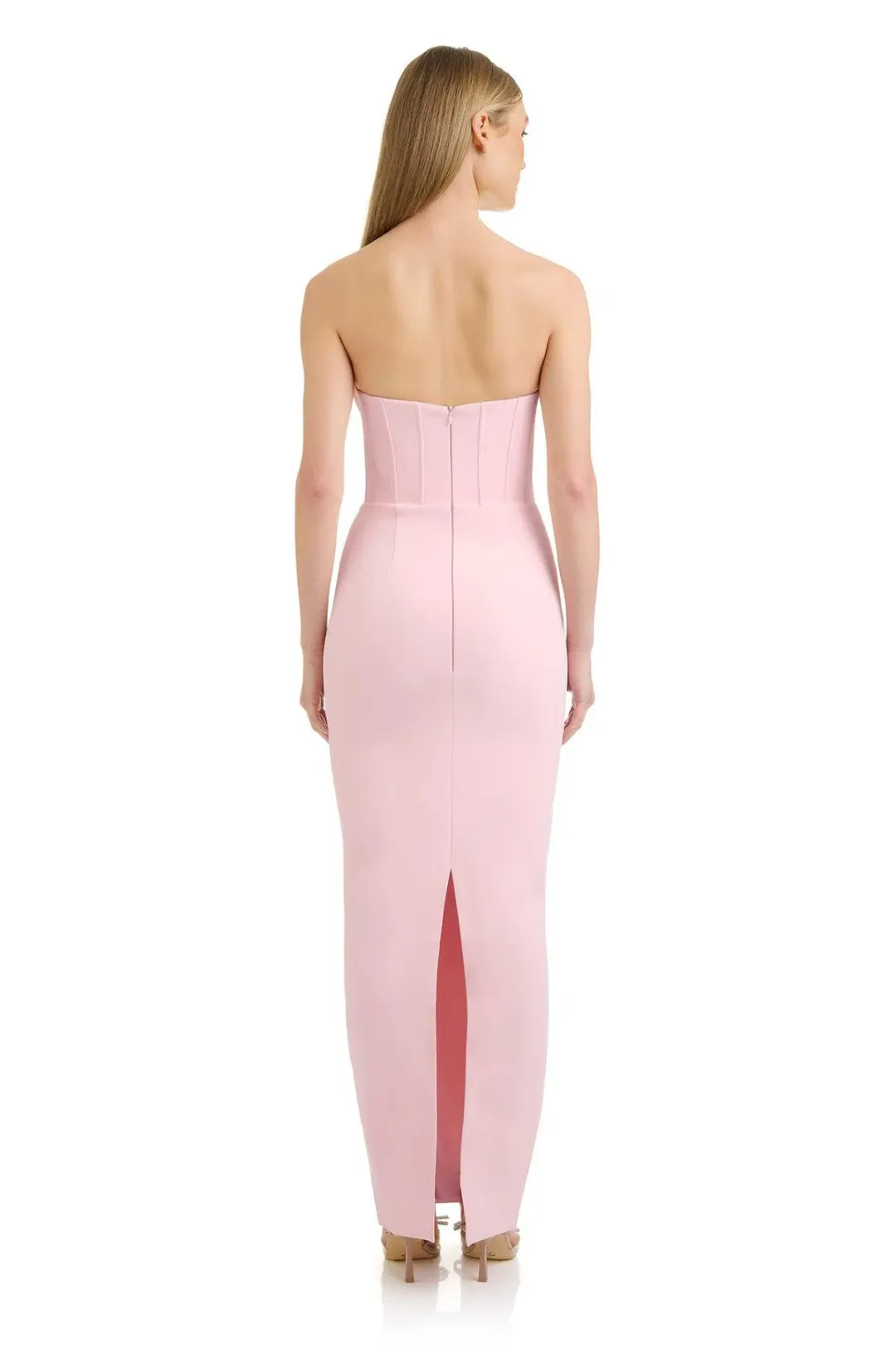 Eliya The Label Elsa Dress Blush Size L / AU 12  for rent on The Volte - main image