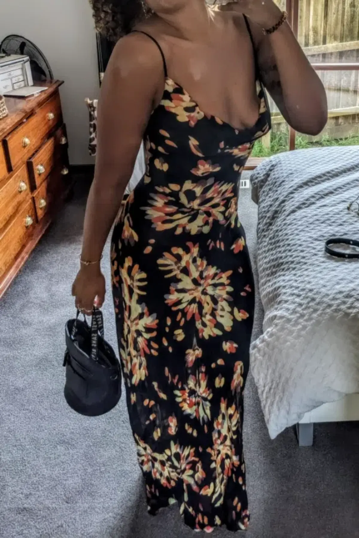 Rat & Boa Catarina Maxi Dress Floral Size L / AU 12 - Image 4