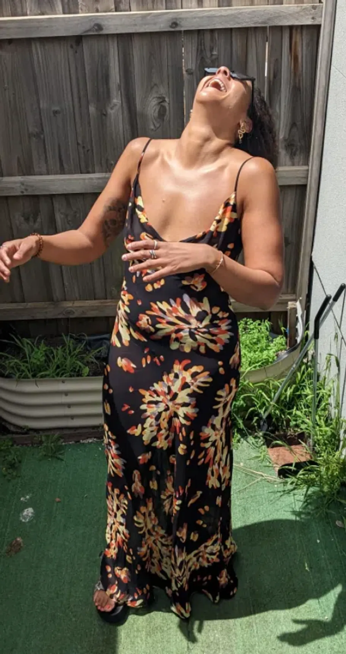 Rat & Boa Catarina Maxi Dress Floral Size L / AU 12 - Image 2