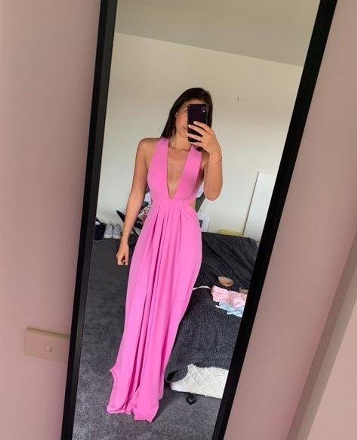 Jill Stuart Deep V Gown size 8 - Image 4