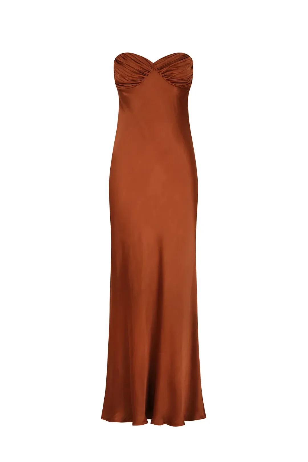 Hansen And Gretel Becca Dress in Chestnut Size Small / AU 8 for rent on The Volte - main image